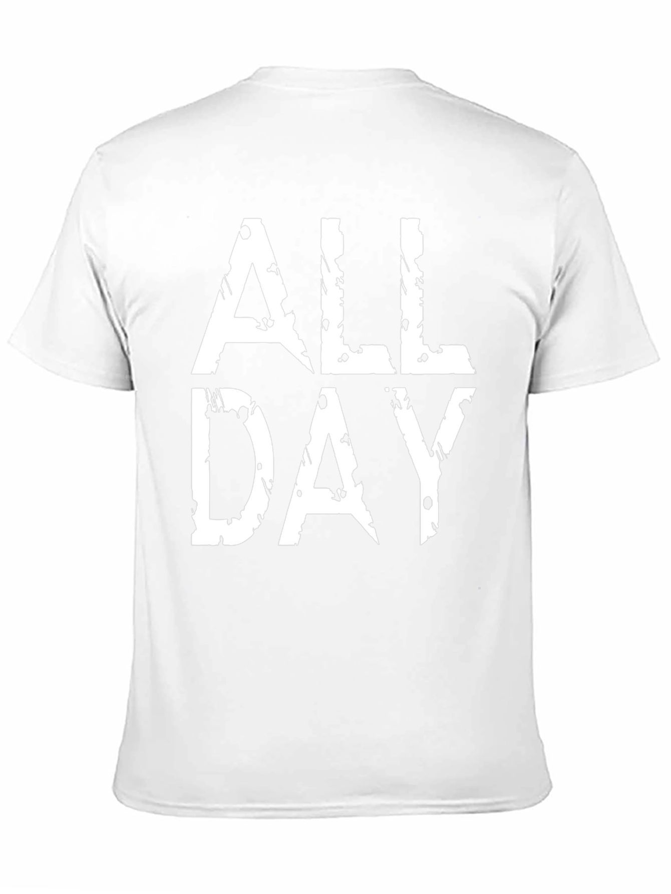 All Day Graphic Tee - Black Cotton Blend