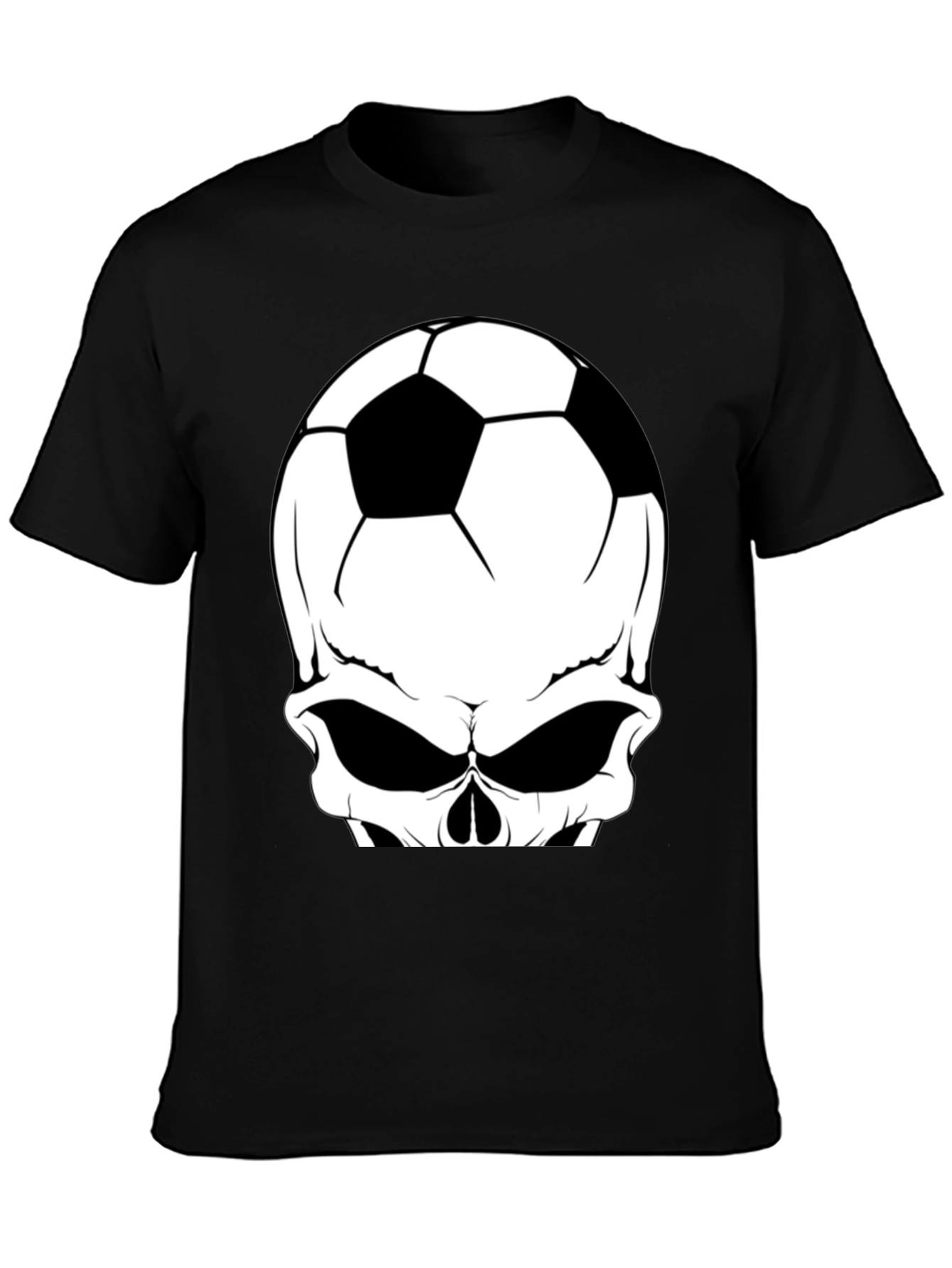 Skull Soccer Graphic T-Shirt