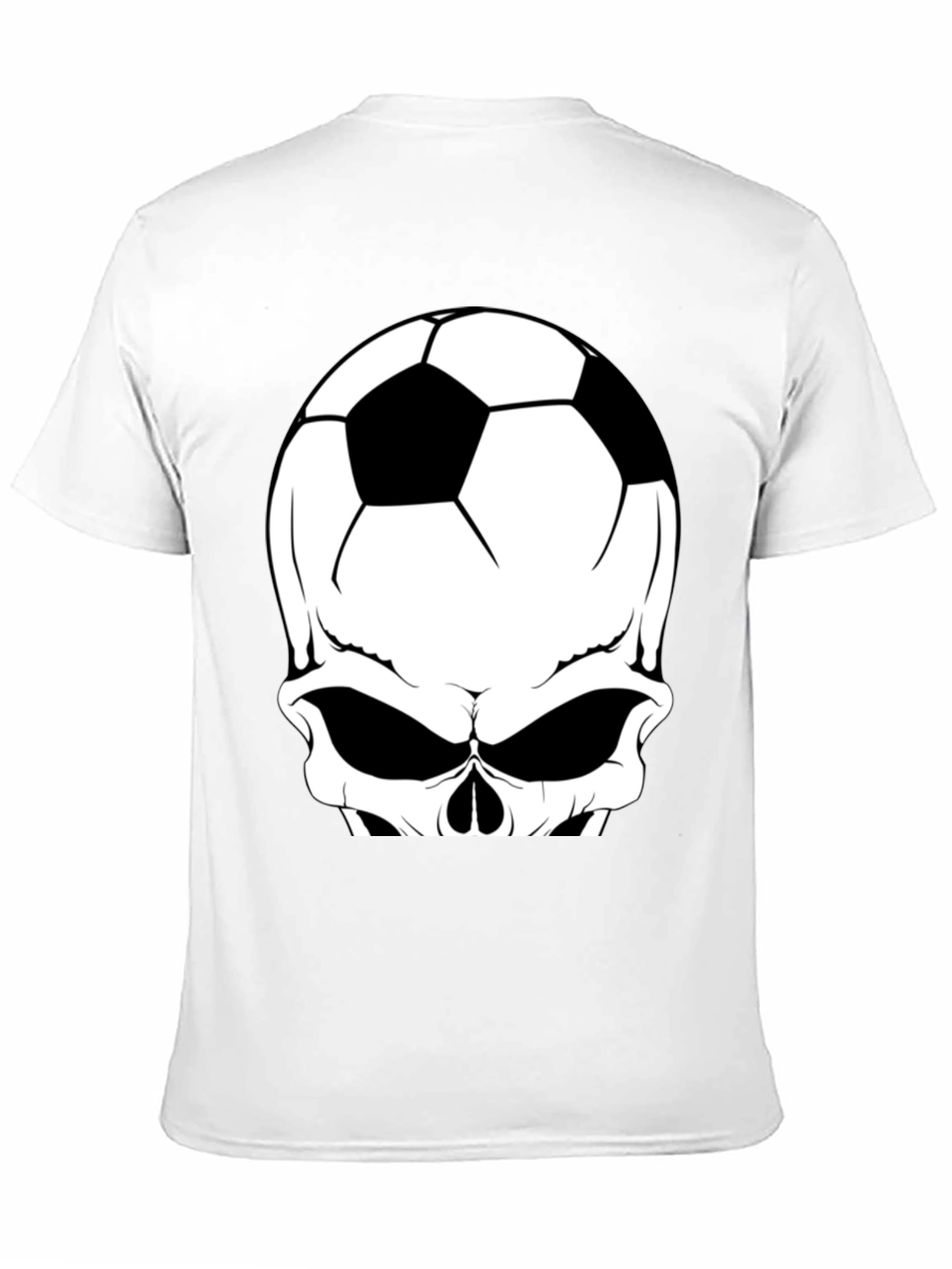 Skull Soccer Graphic T-Shirt