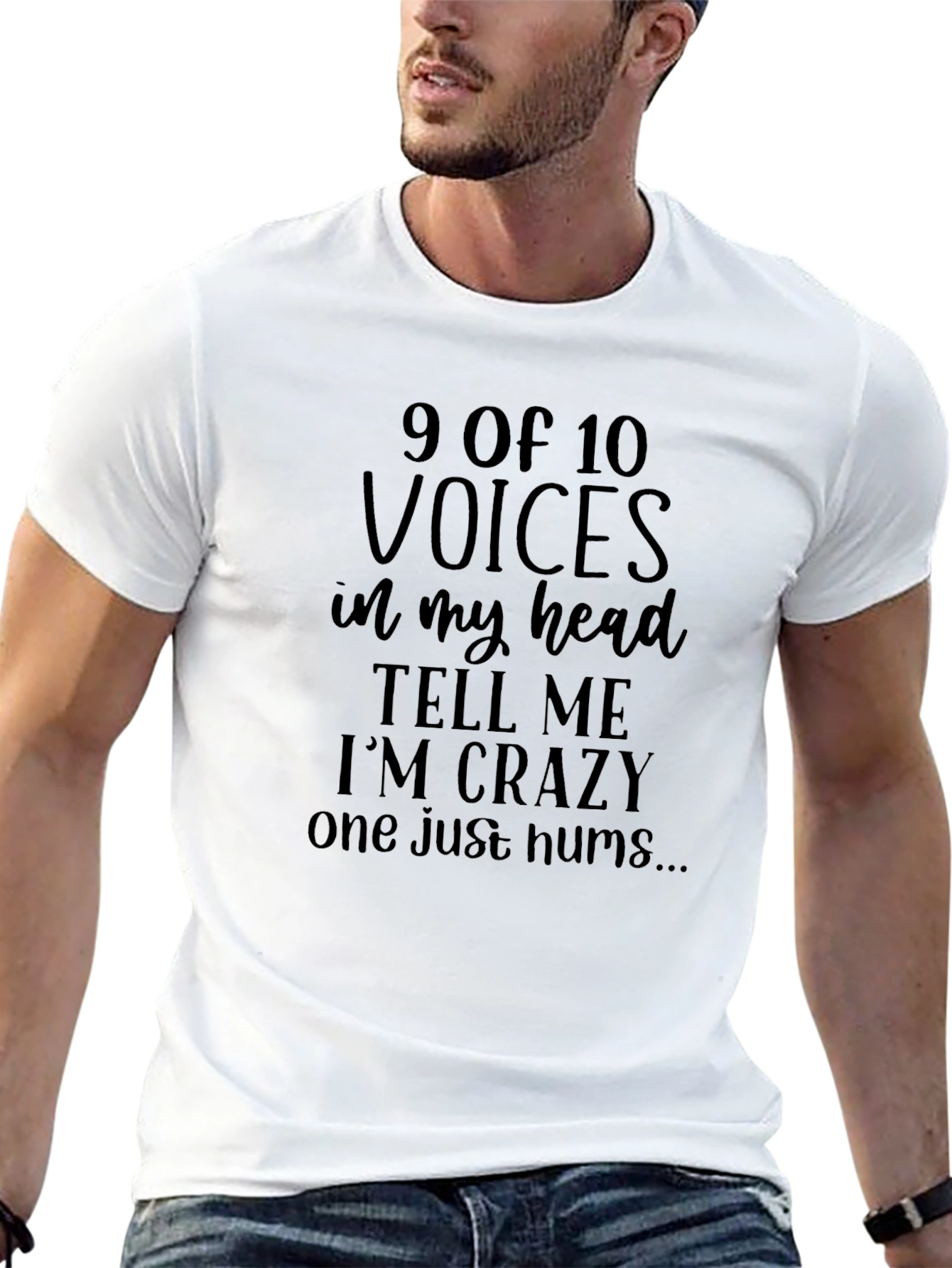 Humorous Voices in My Head Graphic Tee