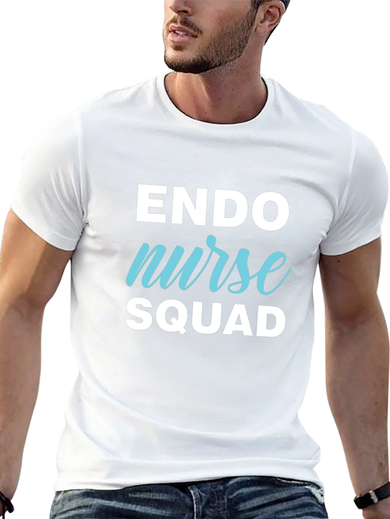 Endo Nurse Squad Black T-Shirt