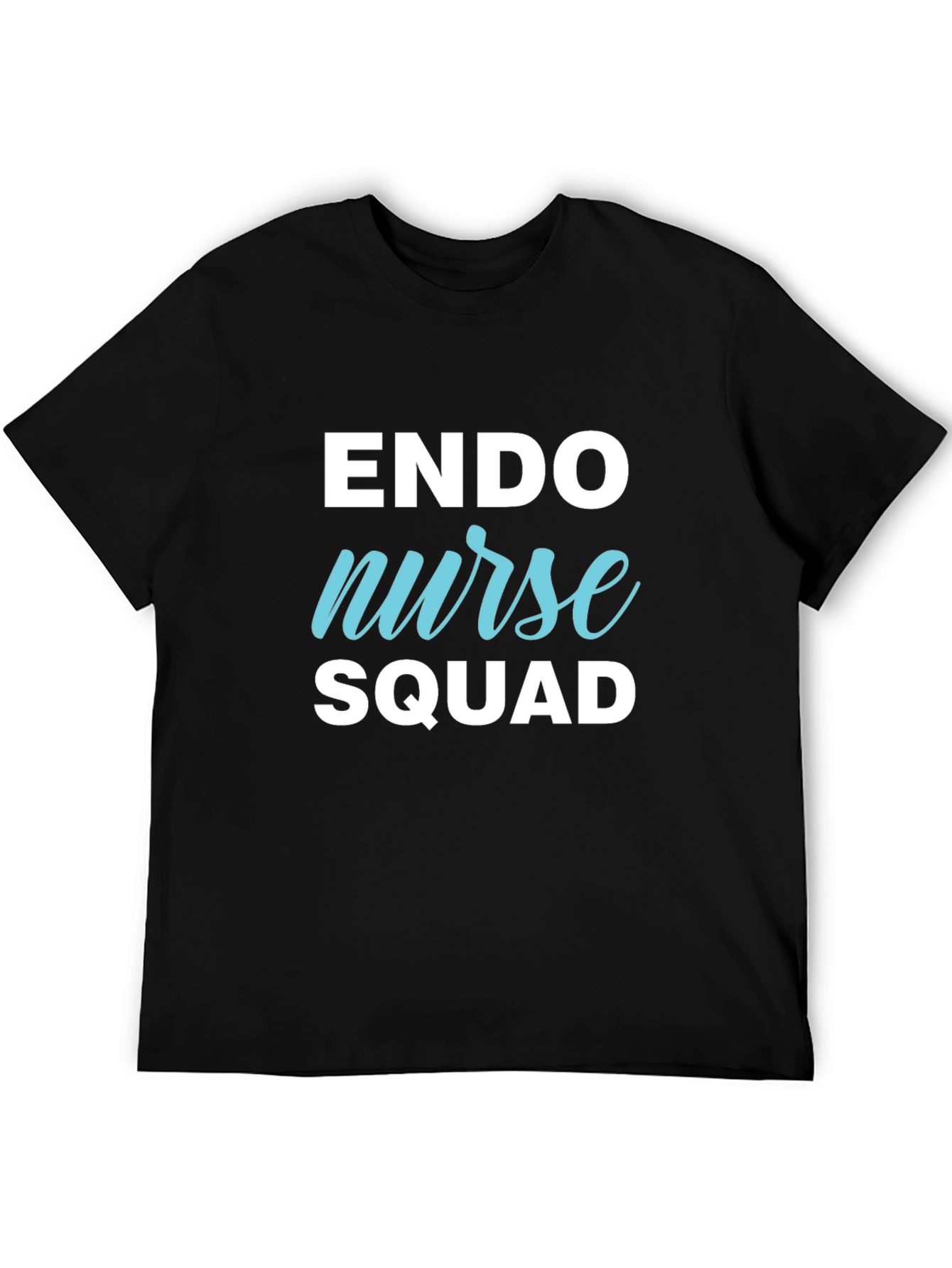 Endo Nurse Squad Black T-Shirt