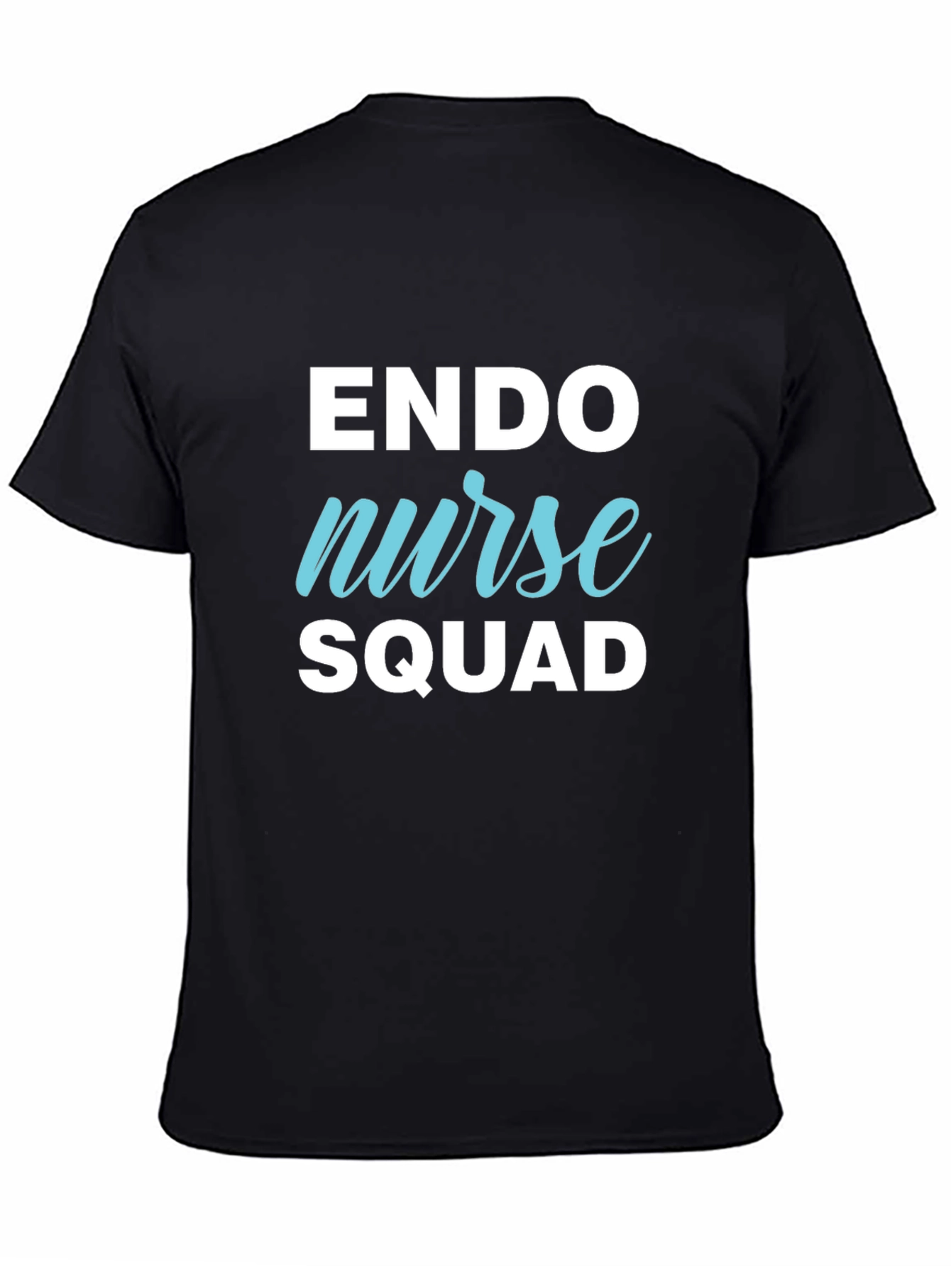 Endo Nurse Squad Black T-Shirt