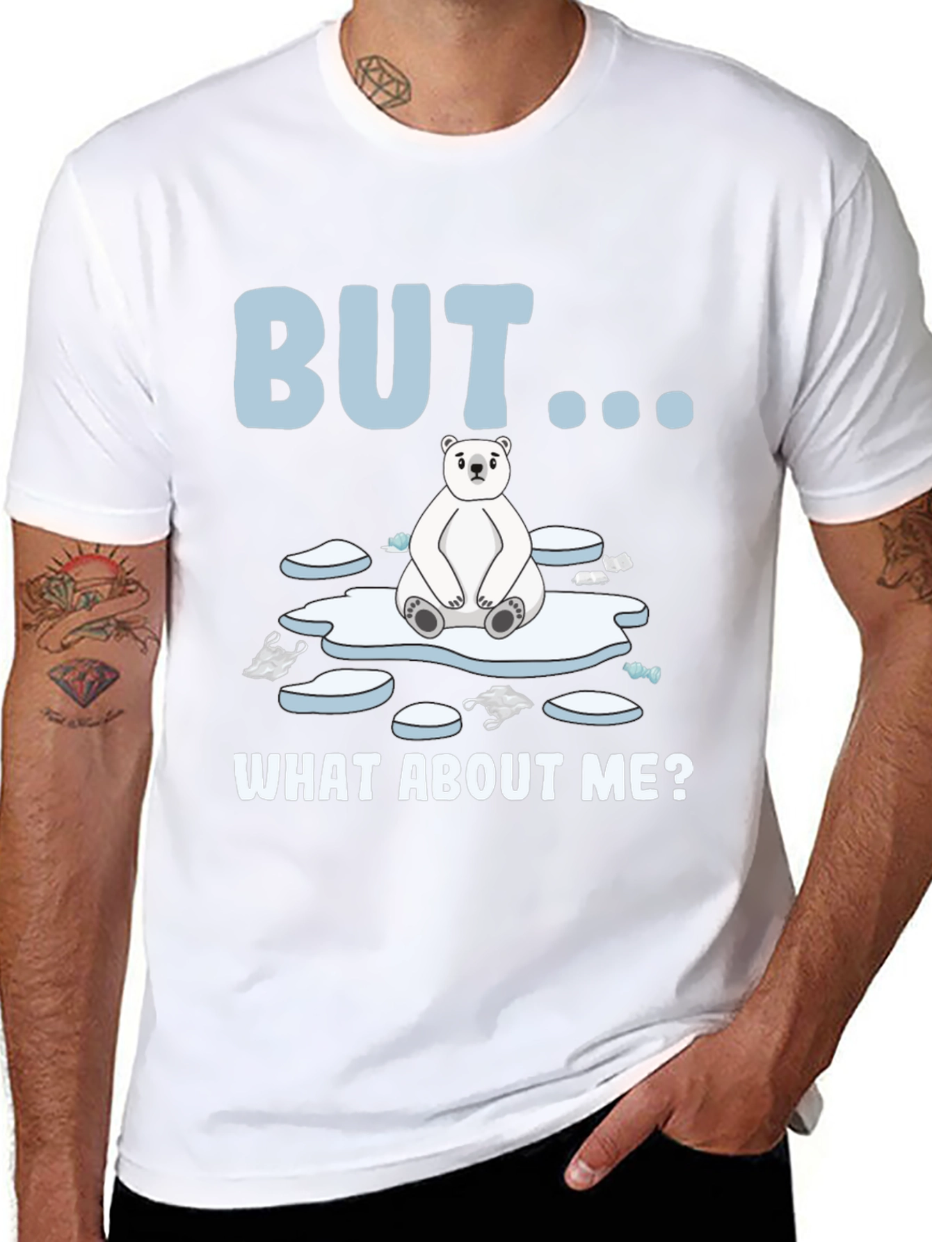 Polar Bear Graphic Tee - But What About Me?