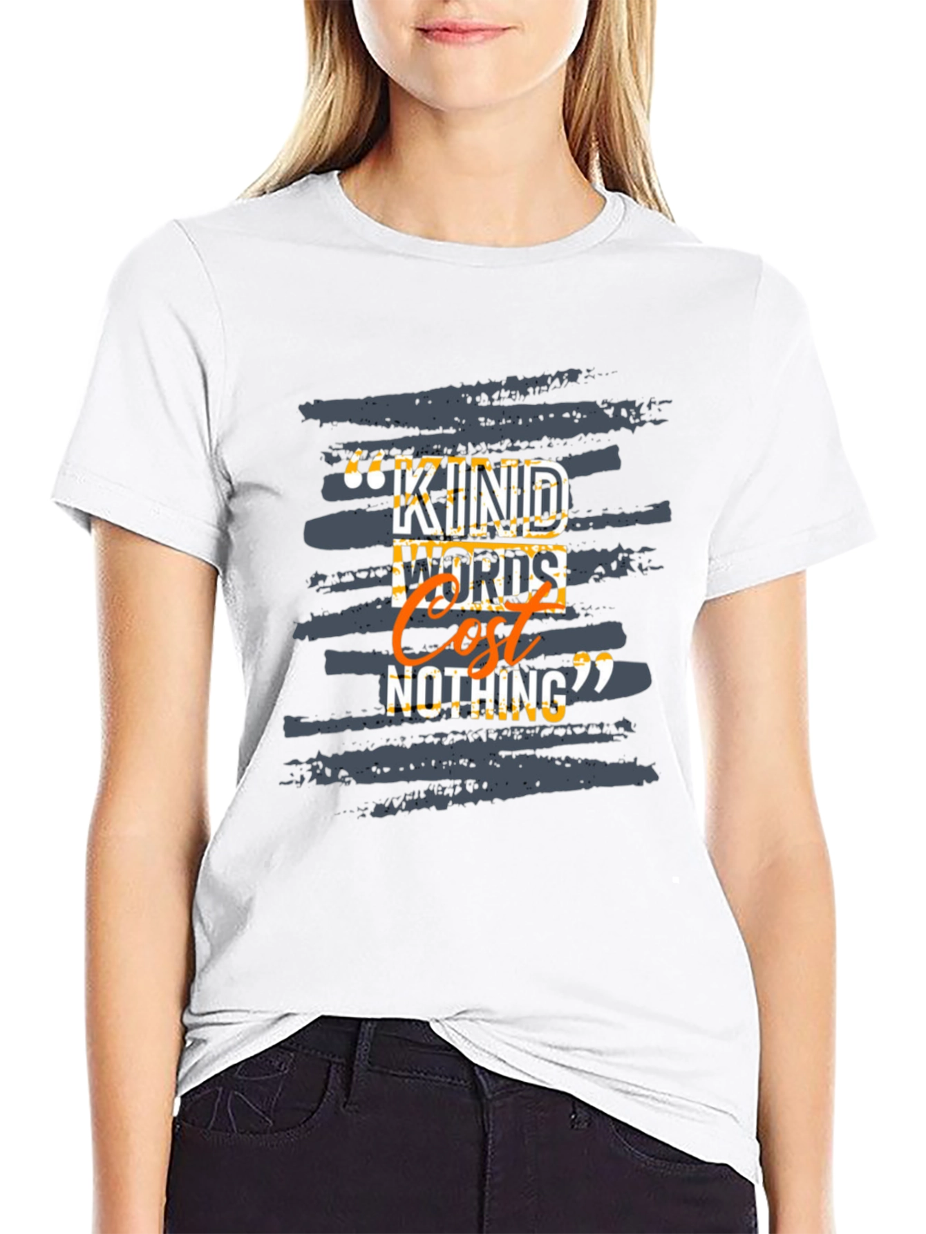 Kind Words T-Shirt - Positive Message Tee