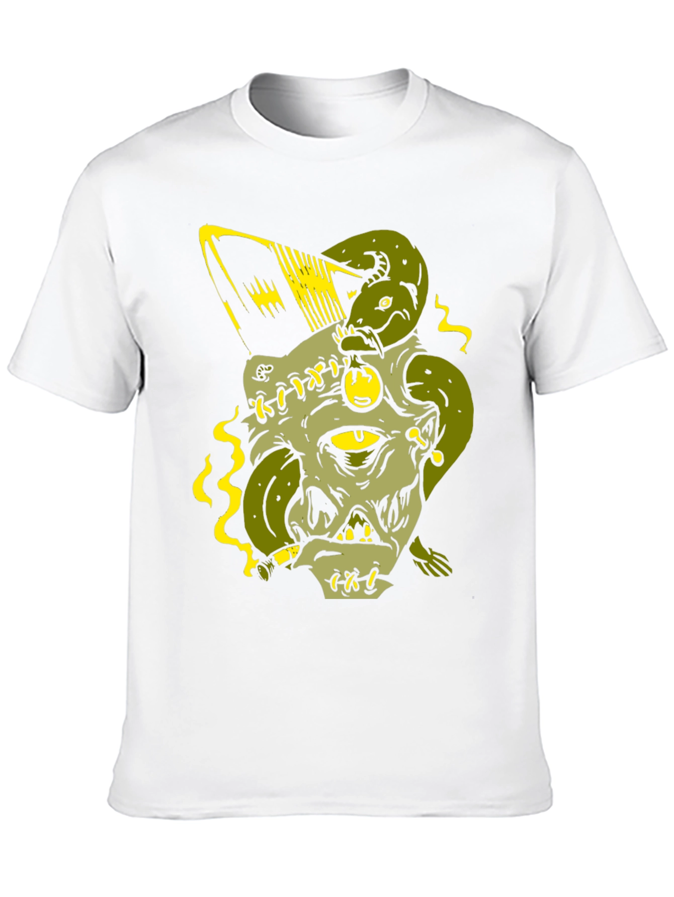 One-Eyed Monster Graphic Print Tee