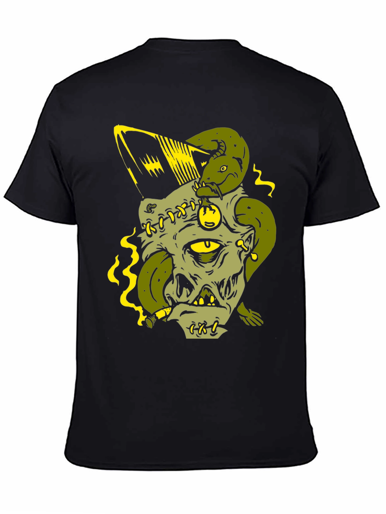 One-Eyed Monster Graphic Print Tee