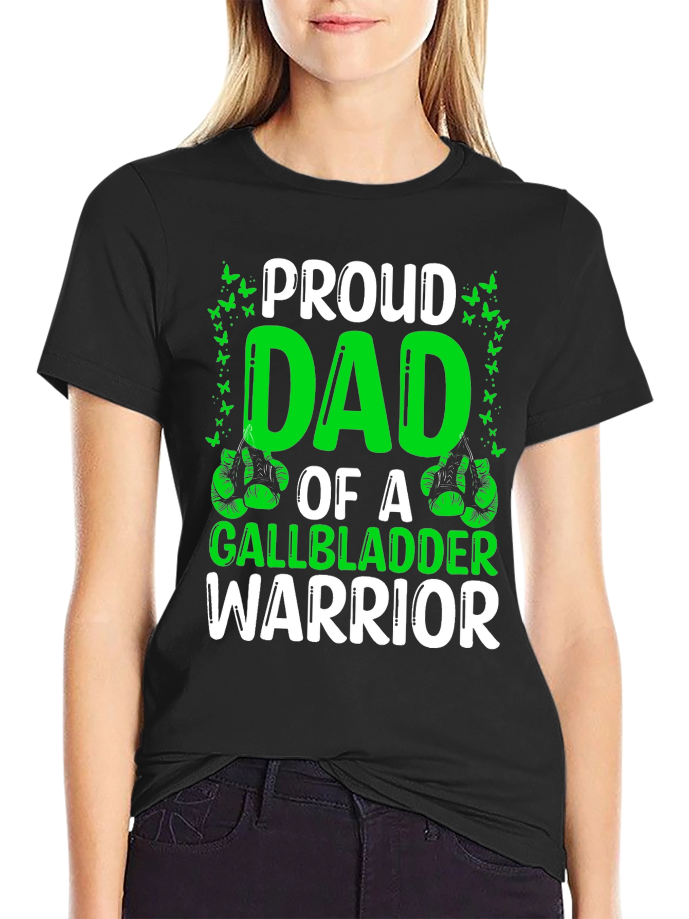 Proud Dad of Gallbladder Warrior T-Shirt