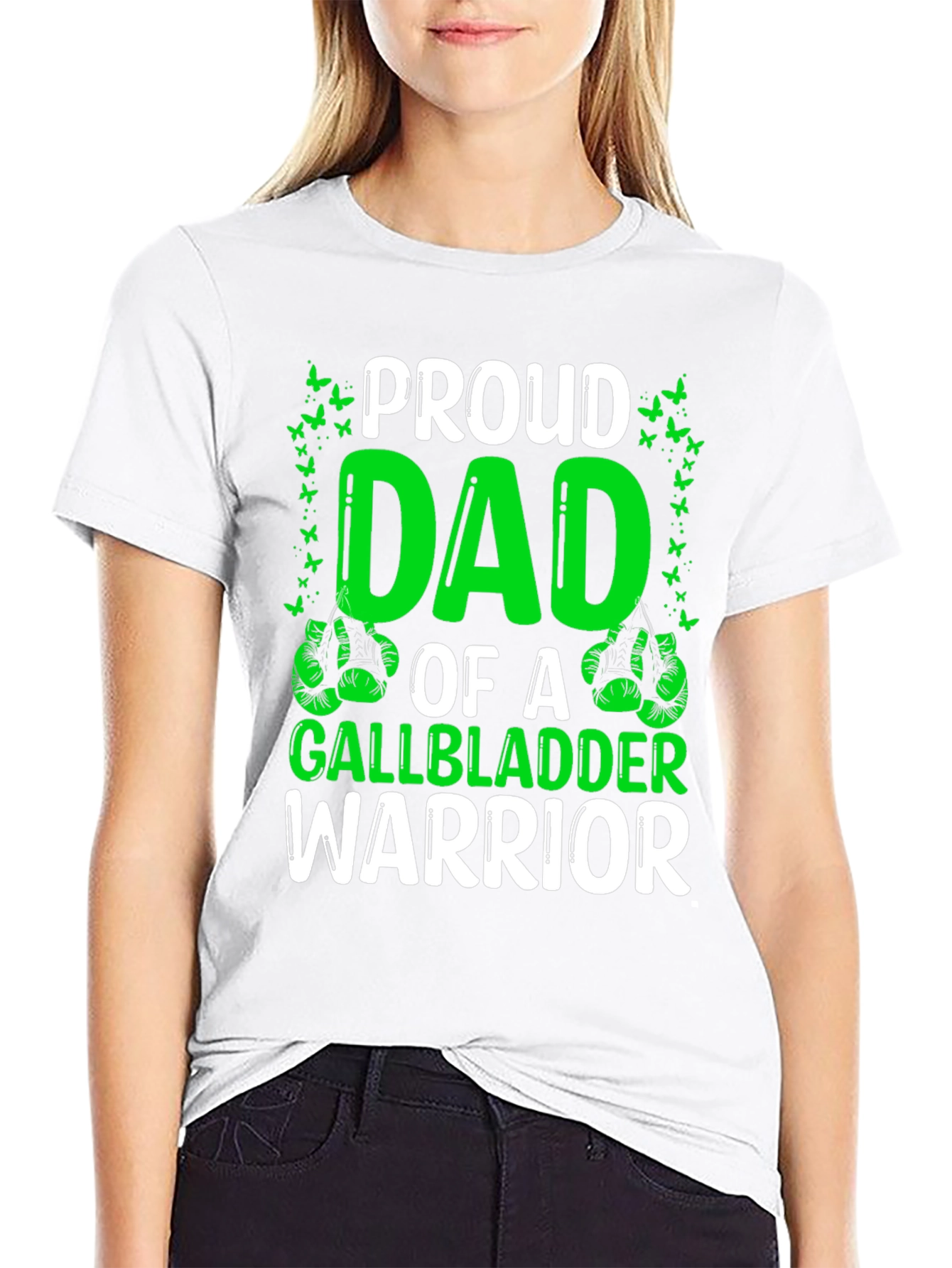 Proud Dad of Gallbladder Warrior T-Shirt