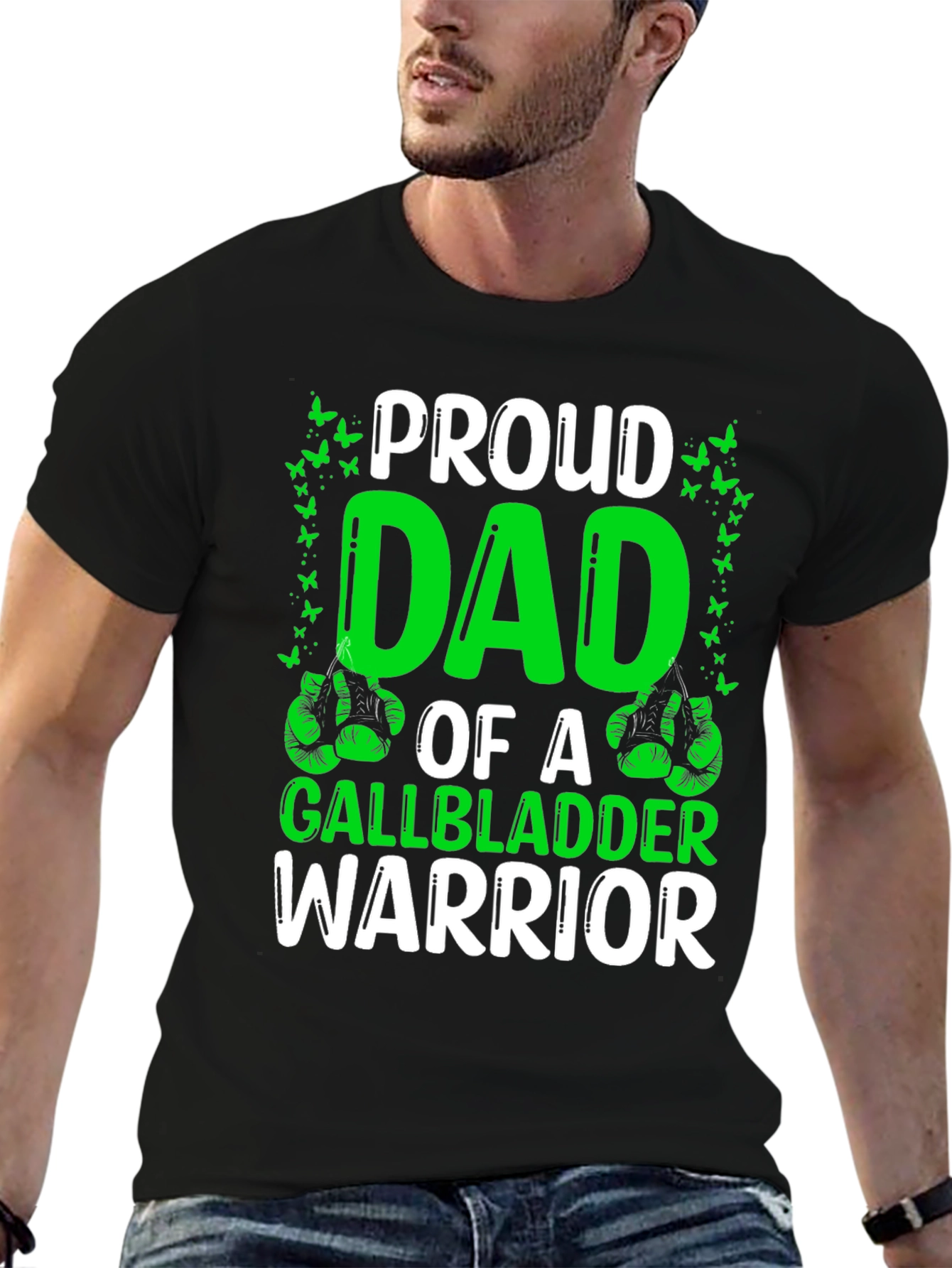 Proud Dad of Gallbladder Warrior T-Shirt