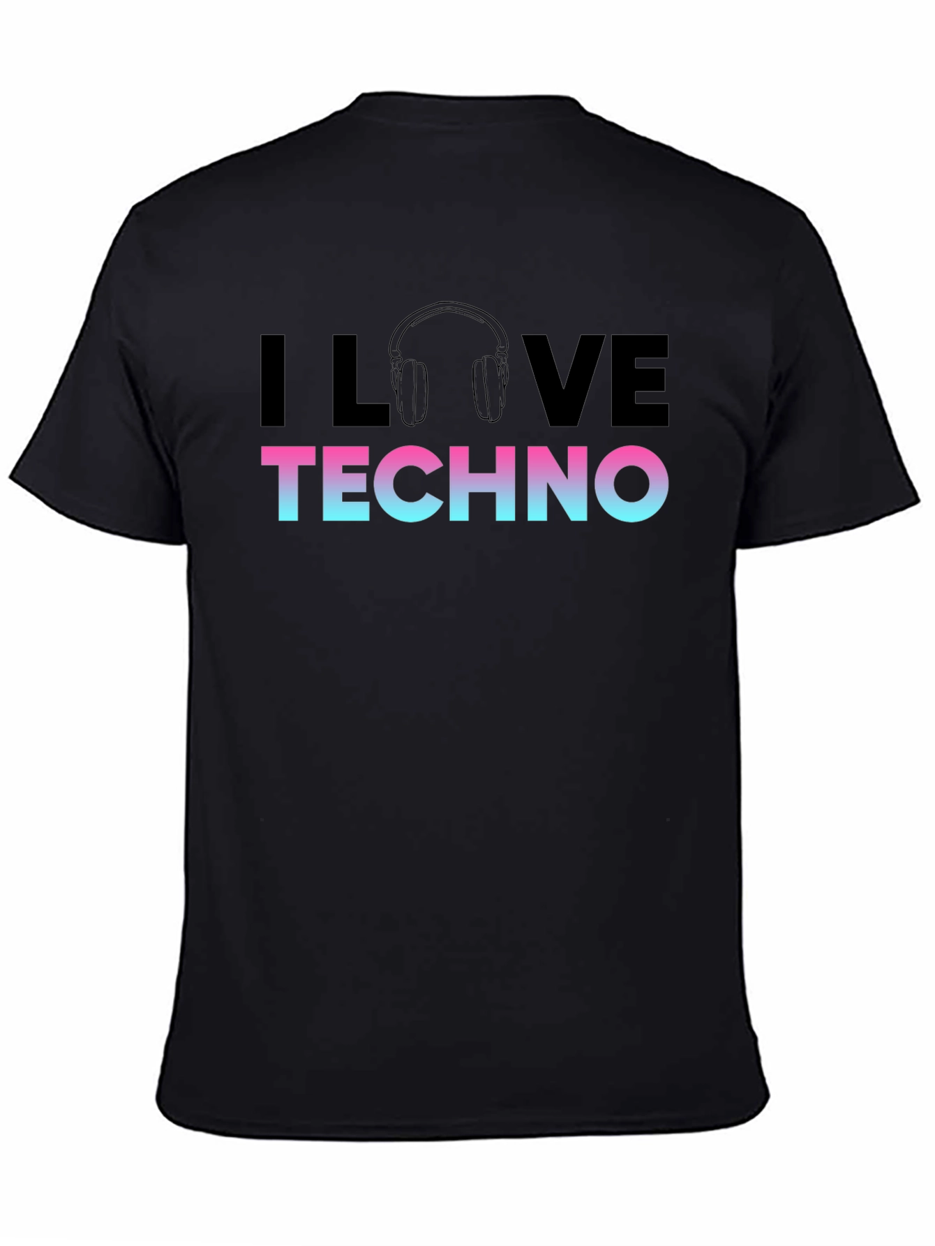 I Love Techno T-Shirt - Music Festival Apparel