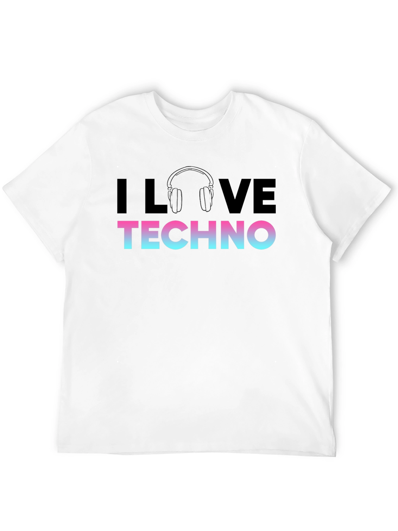 I Love Techno T-Shirt - Music Festival Apparel