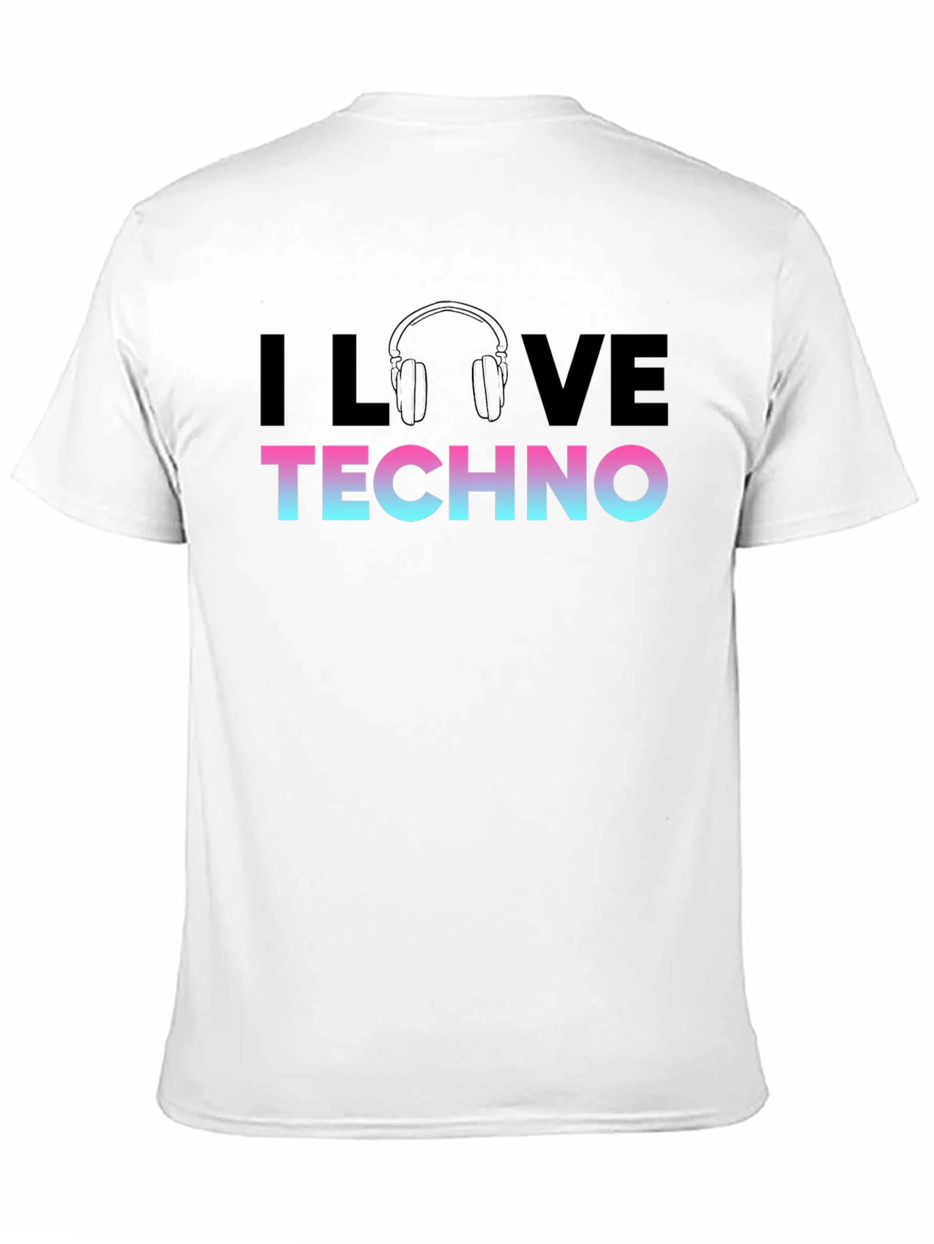 I Love Techno T-Shirt - Music Festival Apparel