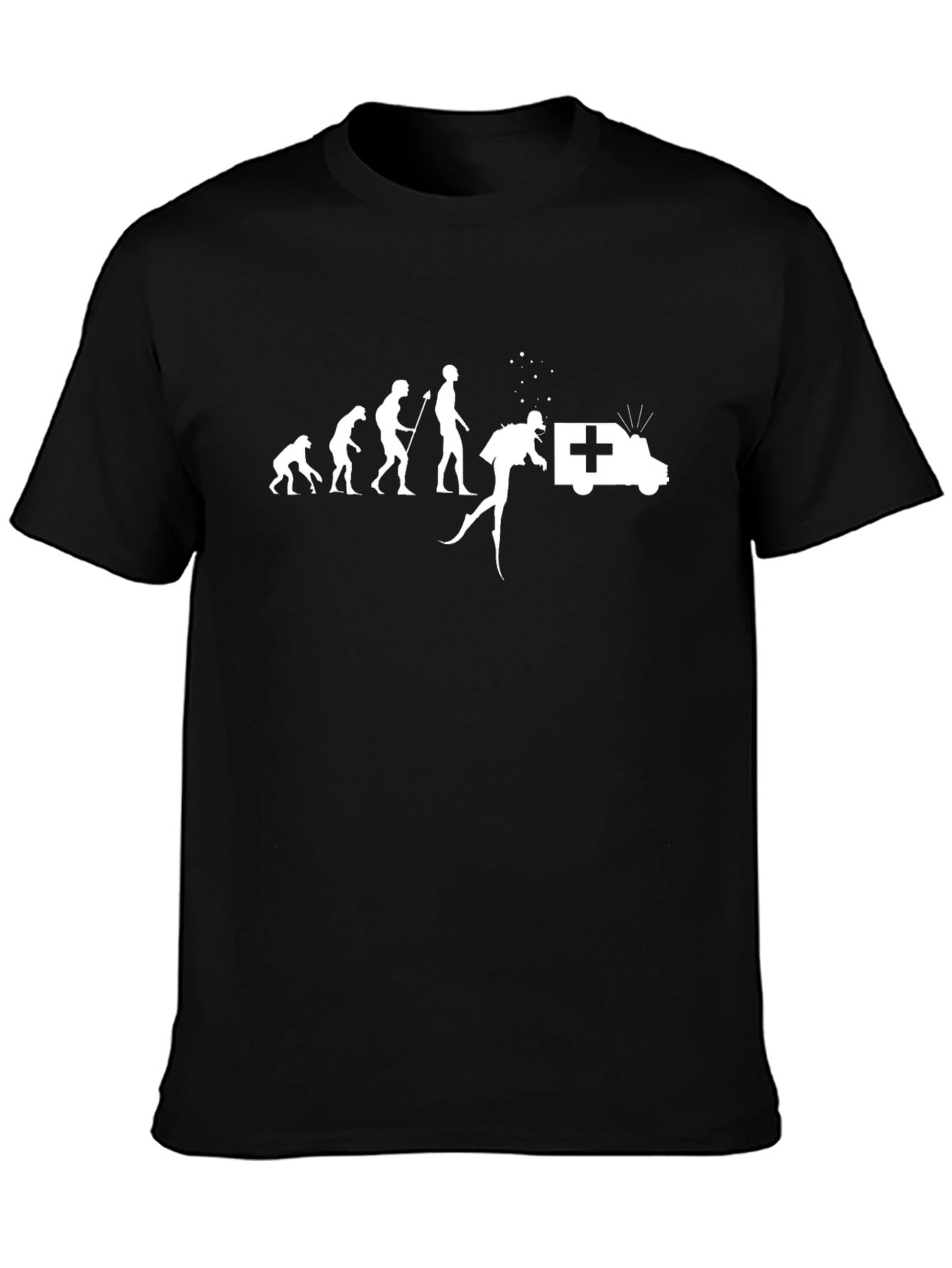 Evolution of Medic T-Shirt Funny EMS EMT Medical