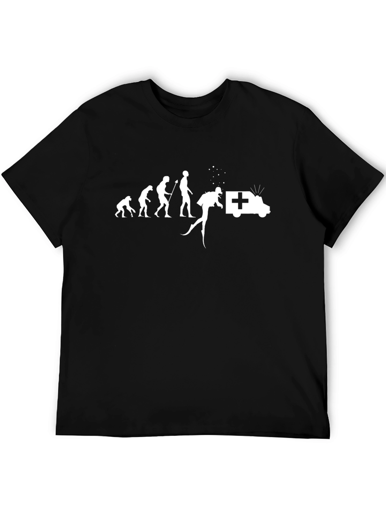 Evolution of Medic T-Shirt Funny EMS EMT Medical