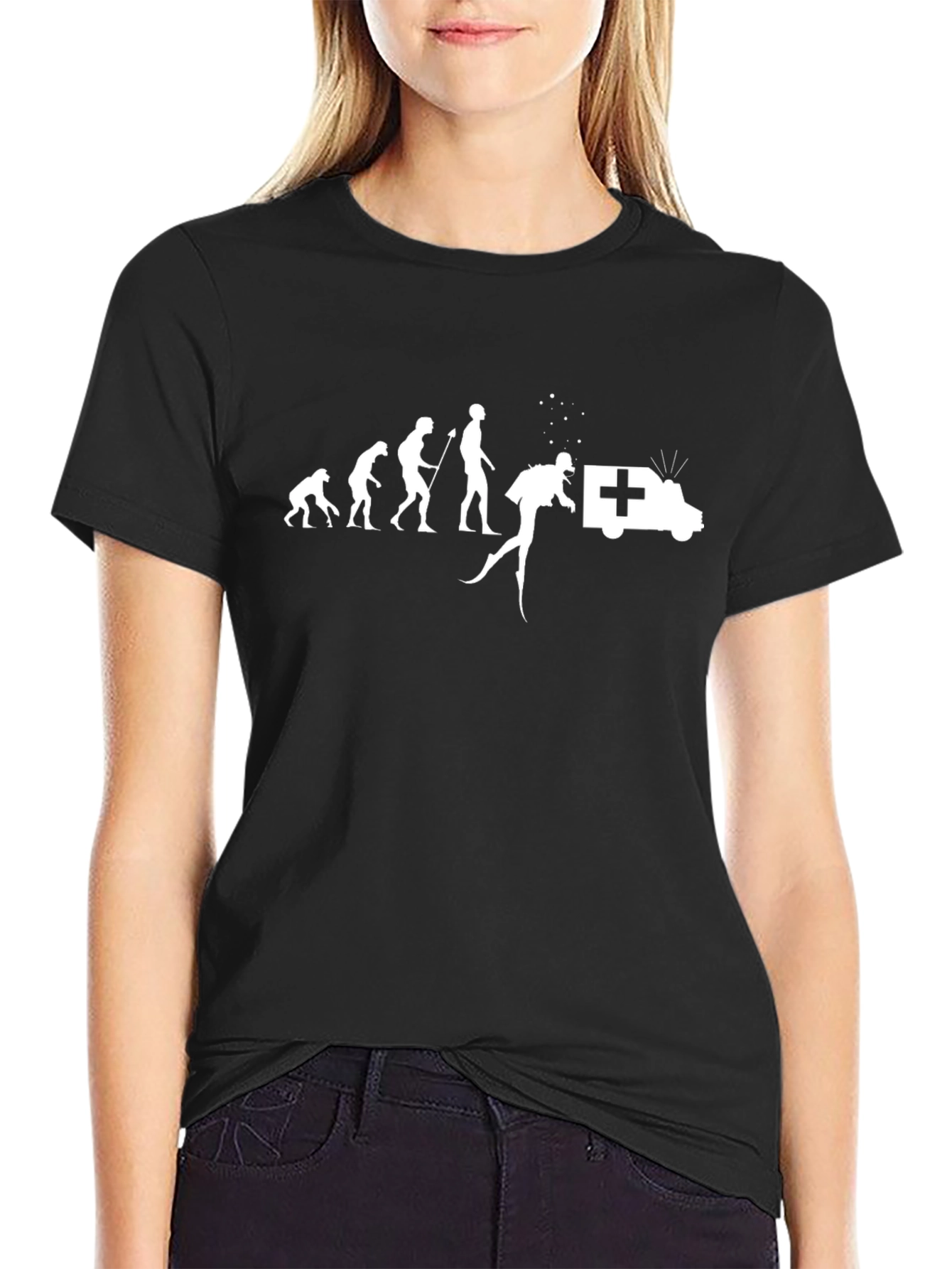 Evolution of Medic T-Shirt Funny EMS EMT Medical