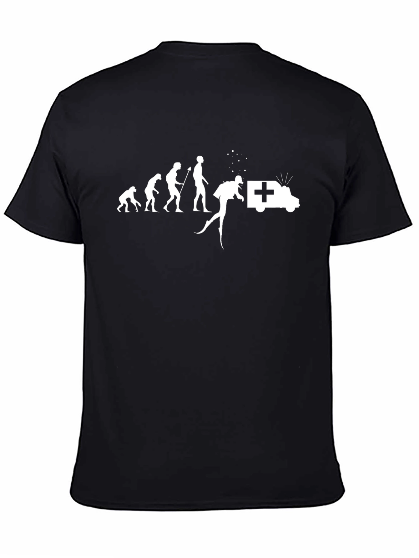 Evolution of Medic T-Shirt Funny EMS EMT Medical