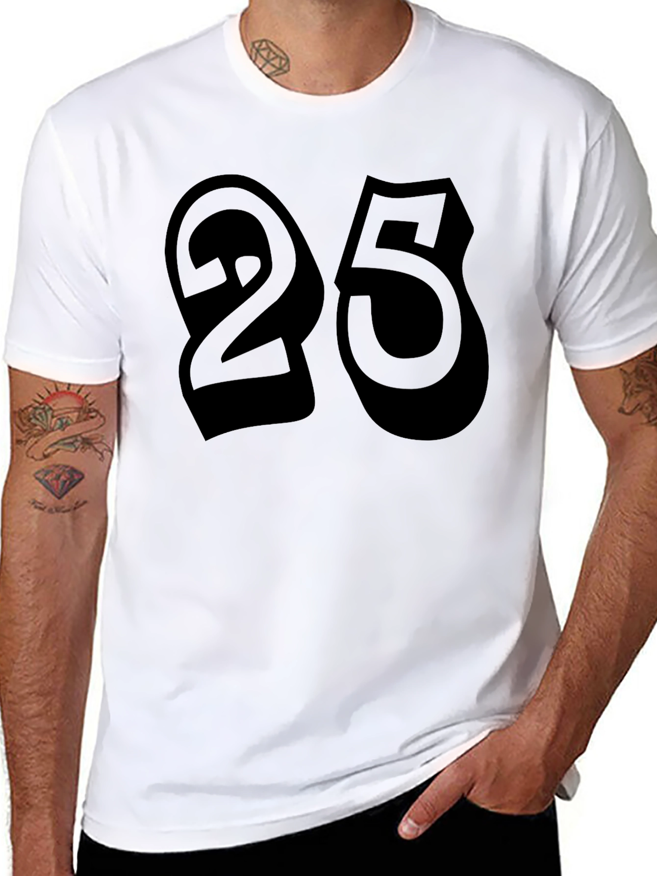 Bold 25 Black T-Shirt