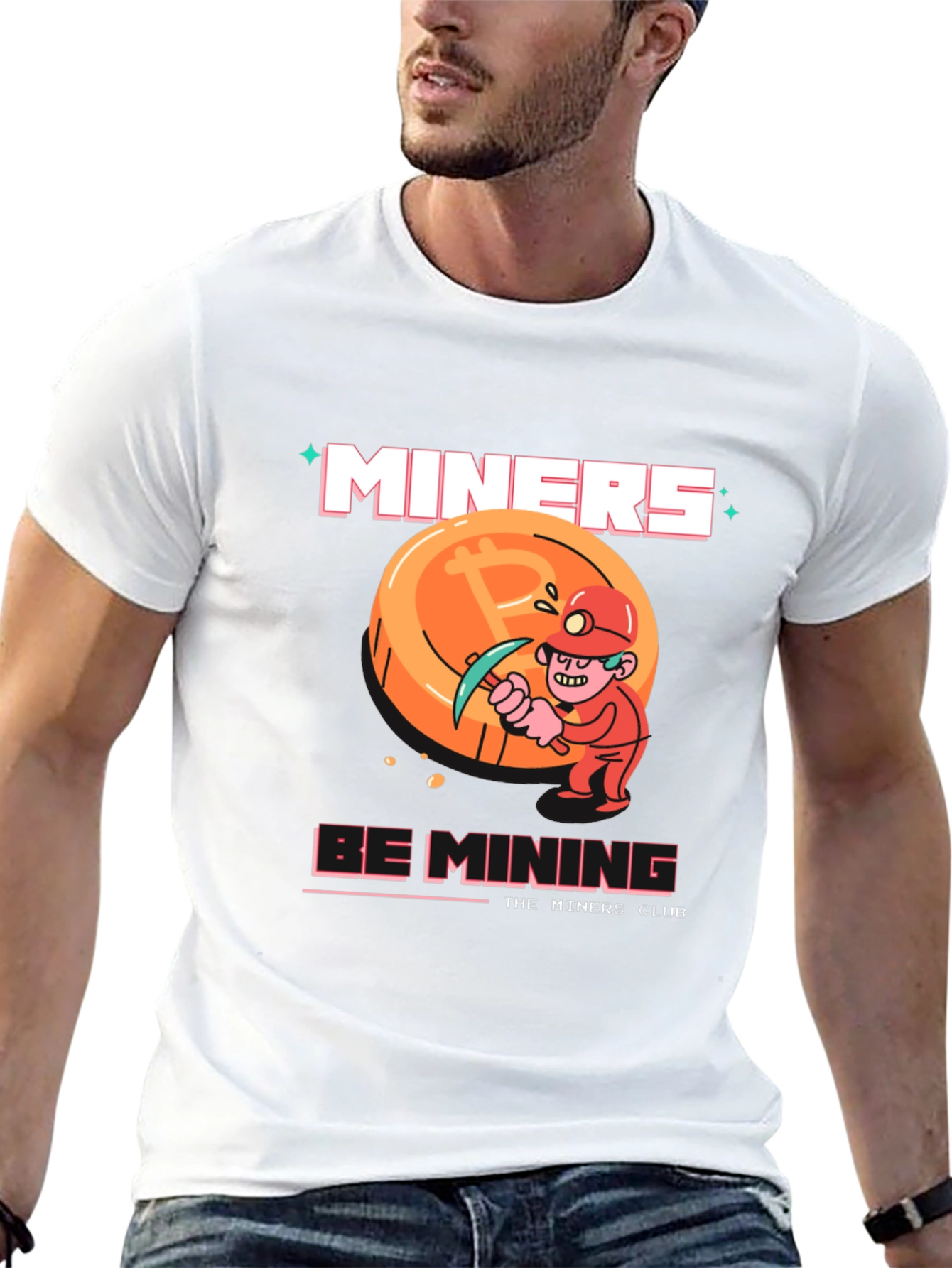 Miners Club Graphic Tee - Be Mining