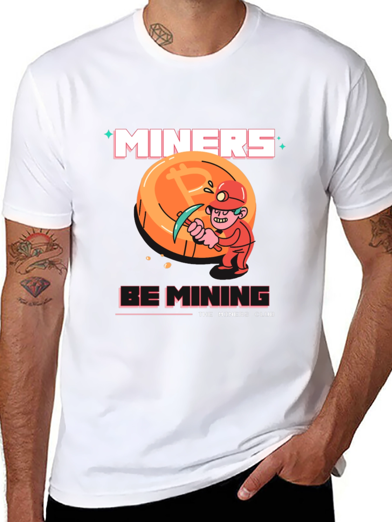 Miners Club Graphic Tee - Be Mining