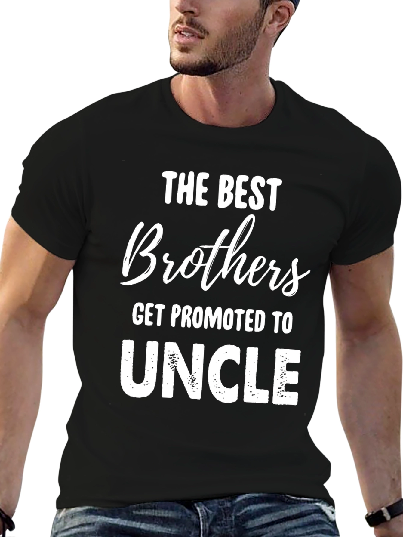 Promoted to Uncle Novelty Graphic Tee