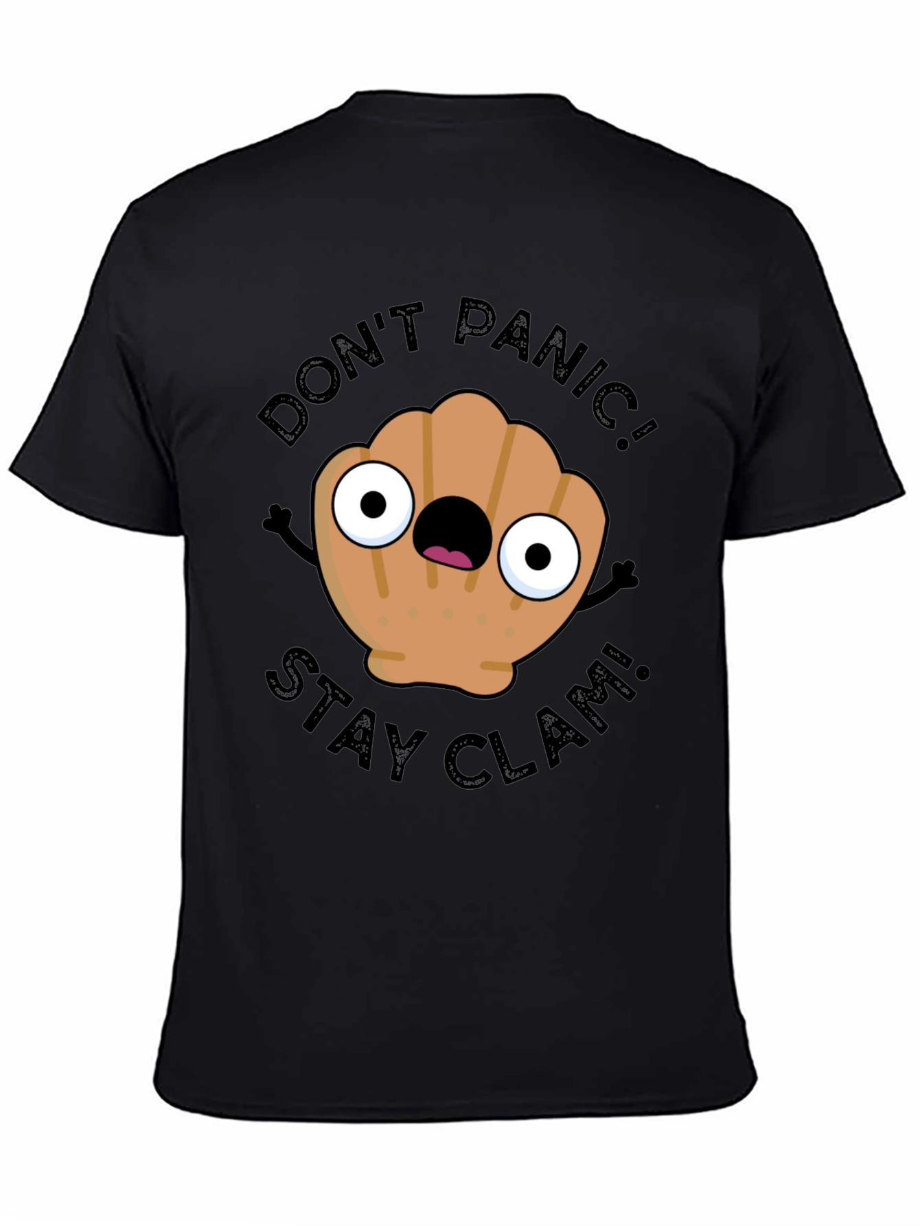 Dont Panic Stay Clam T-Shirt