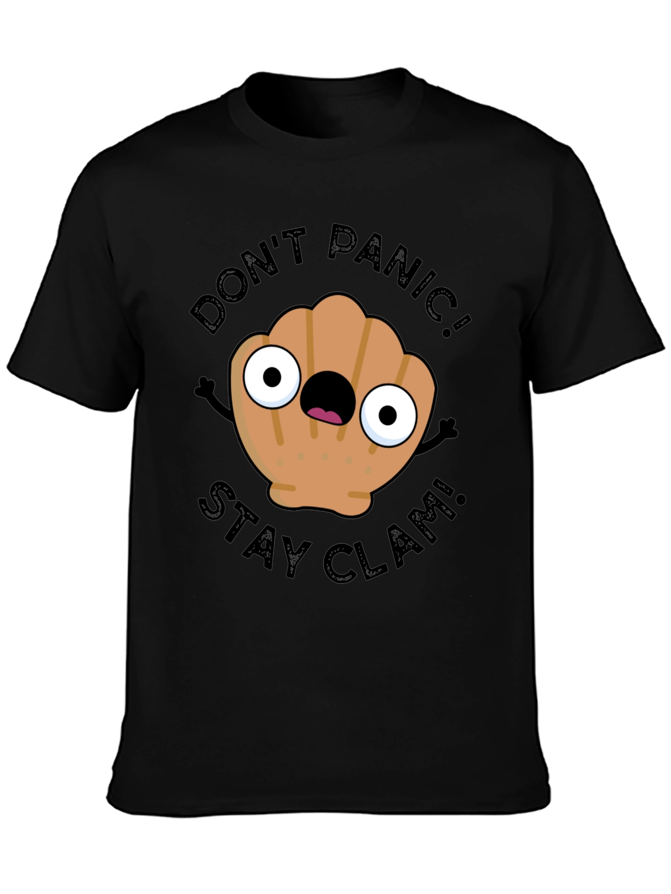Dont Panic Stay Clam T-Shirt