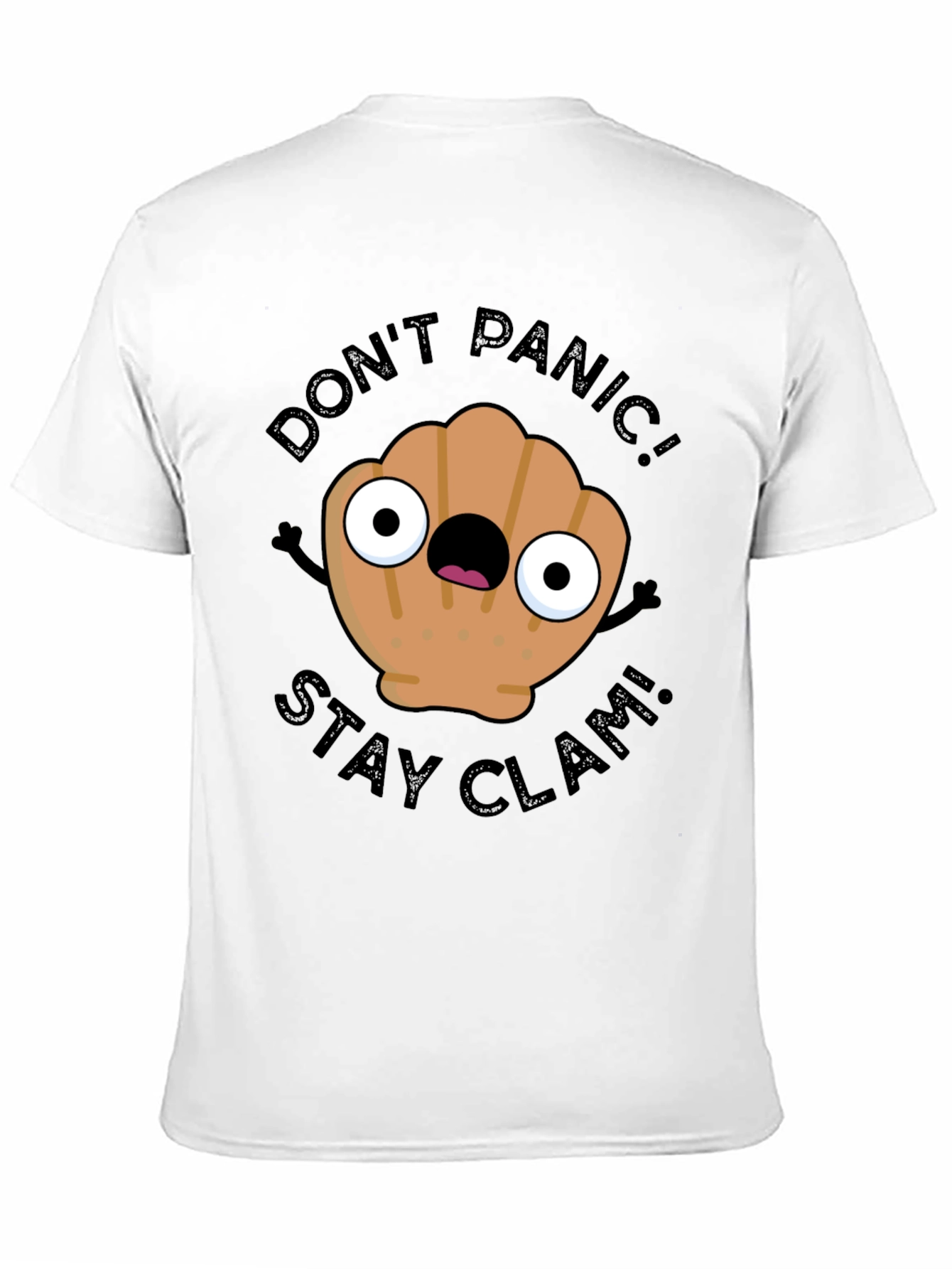 Dont Panic Stay Clam T-Shirt