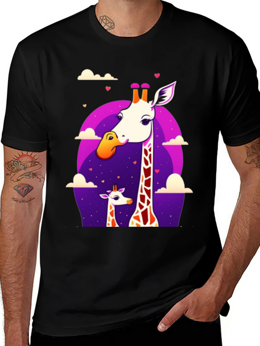 Giraffe Love Graphic Tee