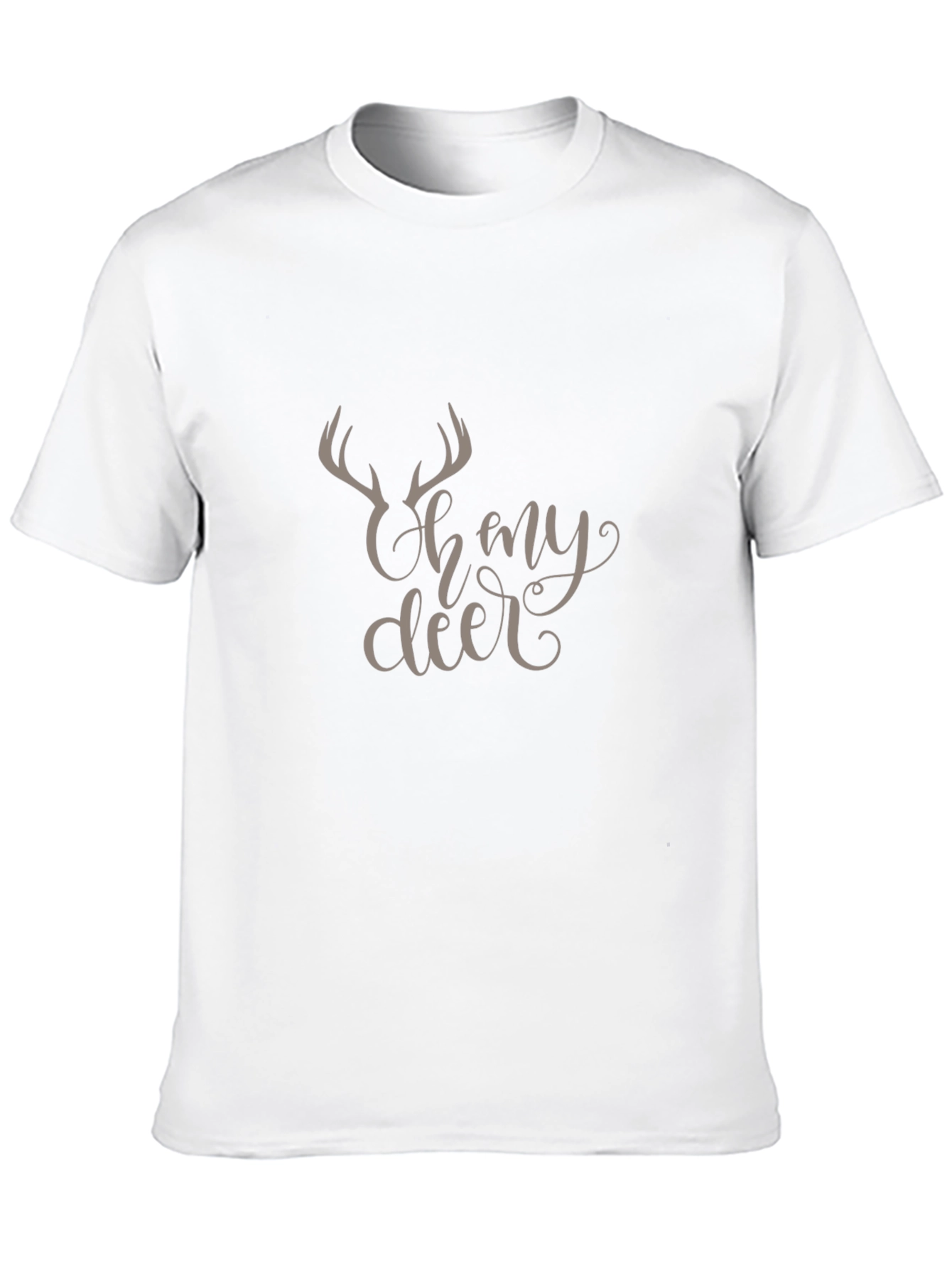 Oh My Deer Graphic Tee - Stylish Casual Wear