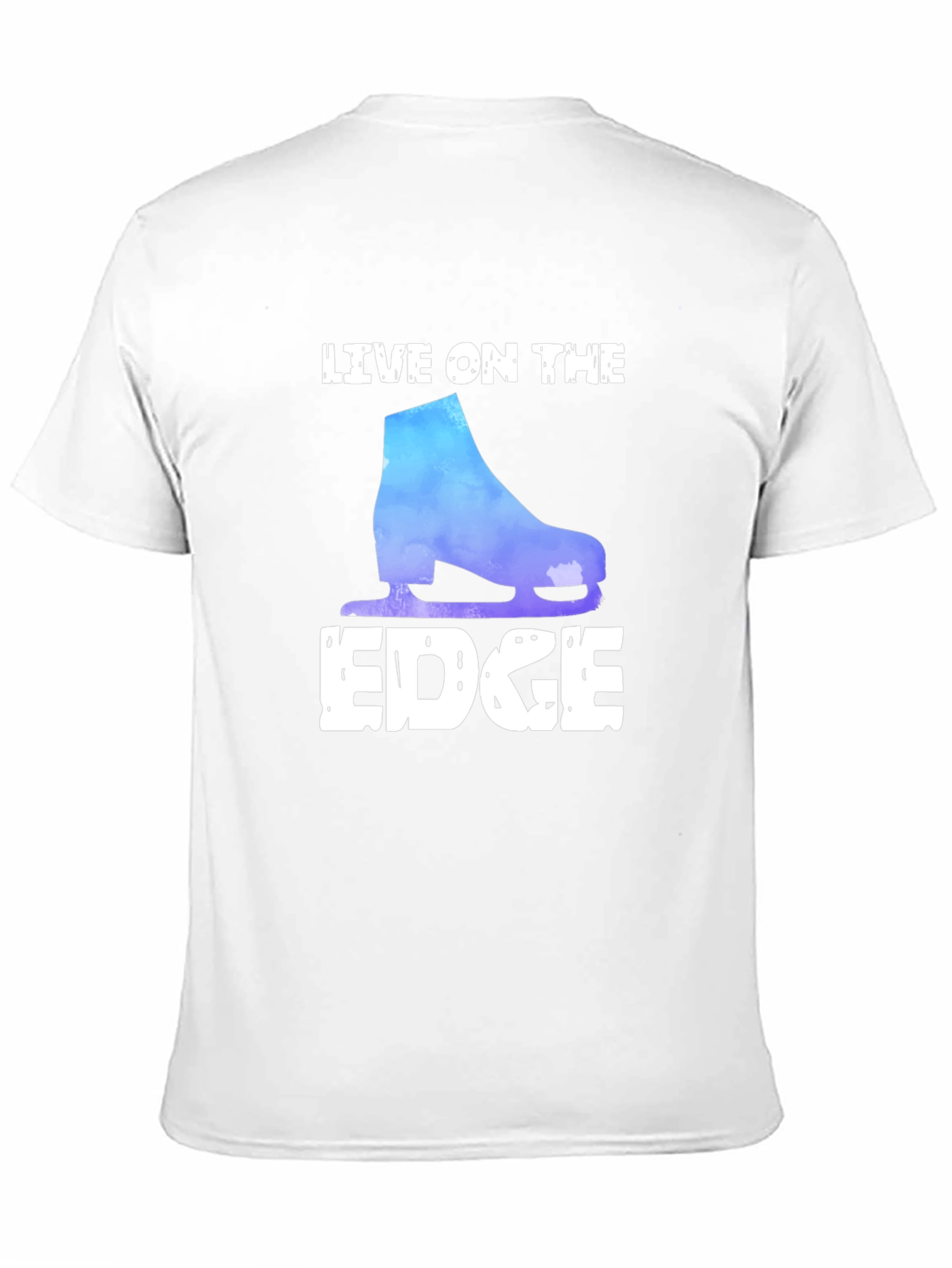 Live On The Edge Figure Skating T-Shirt