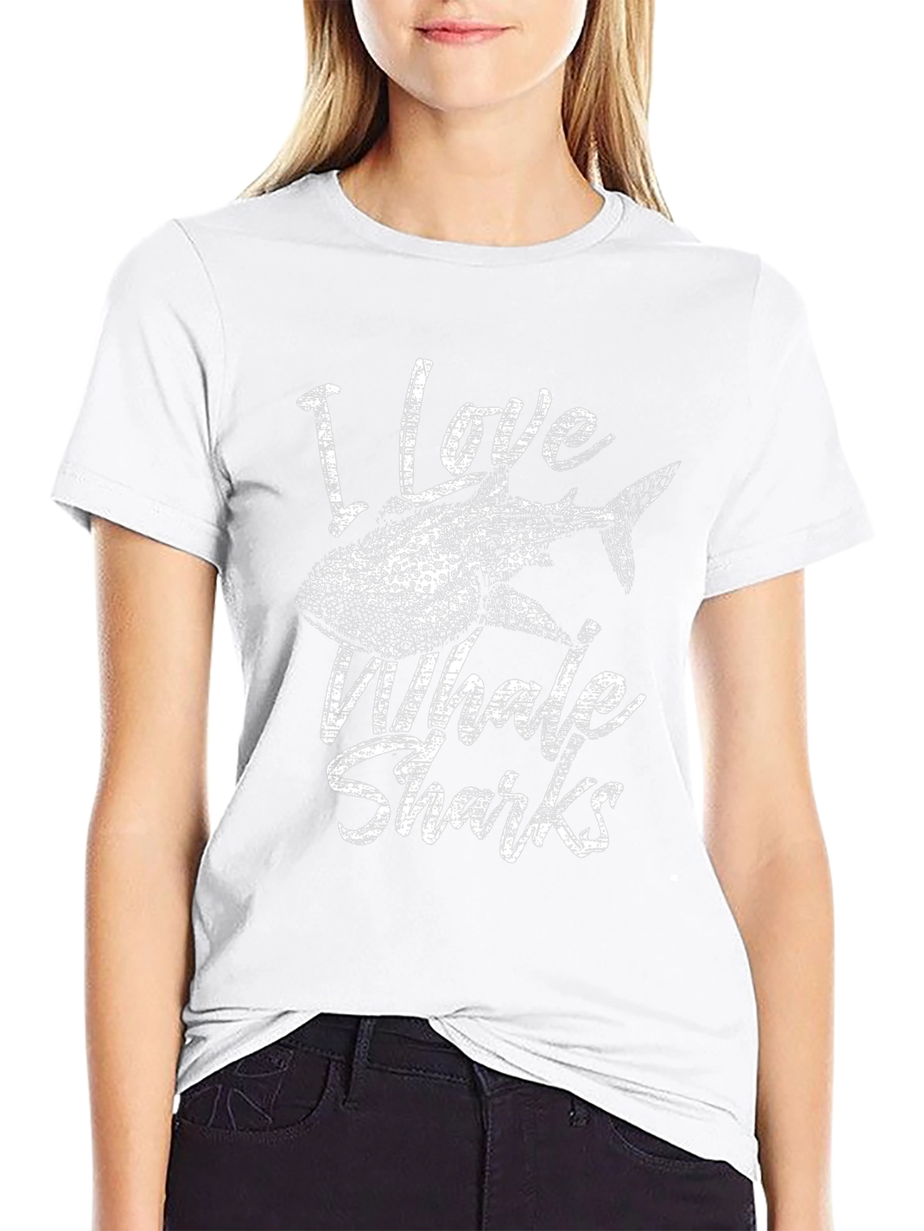 I Love Whale Sharks Graphic T-Shirt