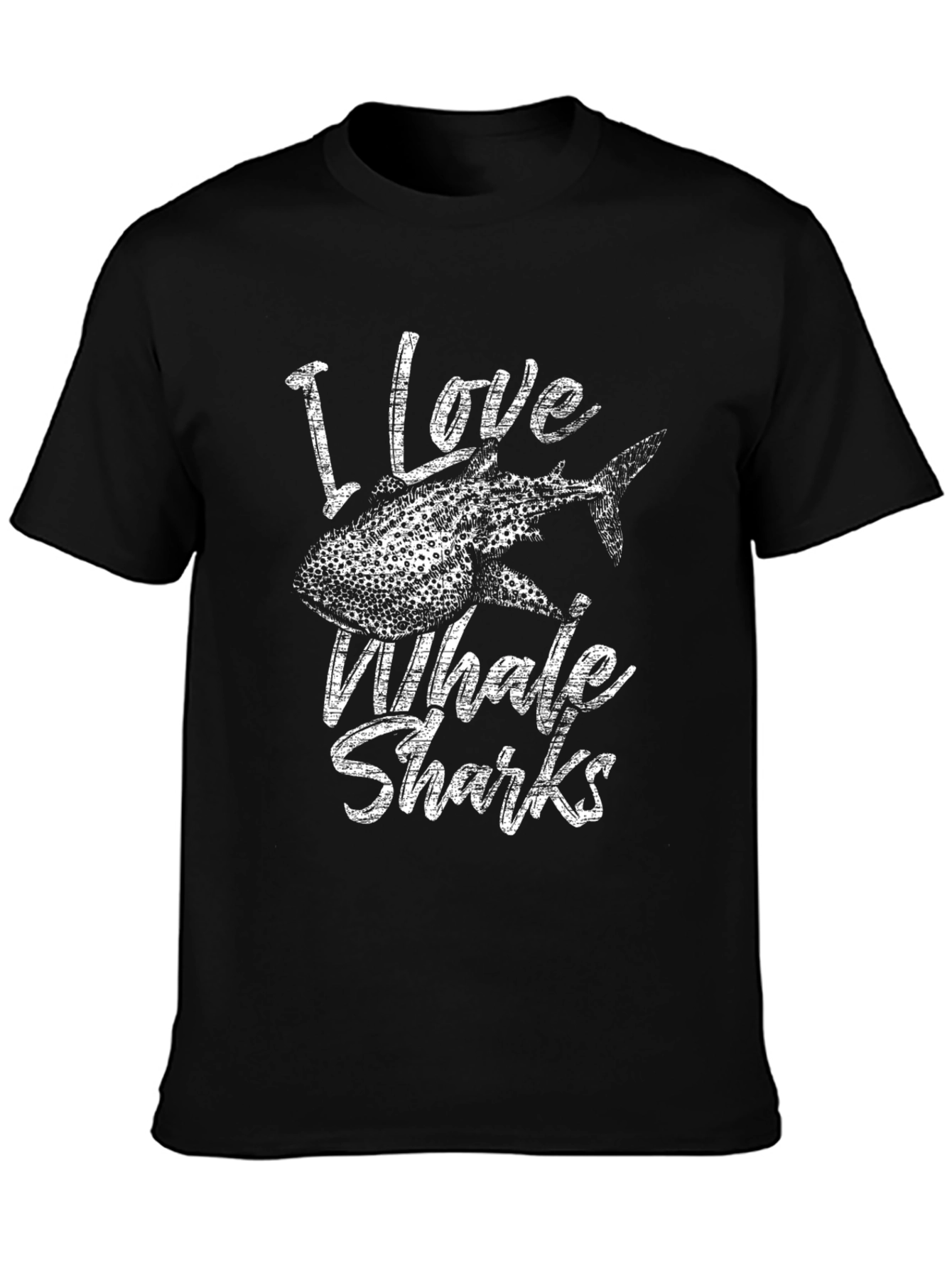 I Love Whale Sharks Graphic T-Shirt