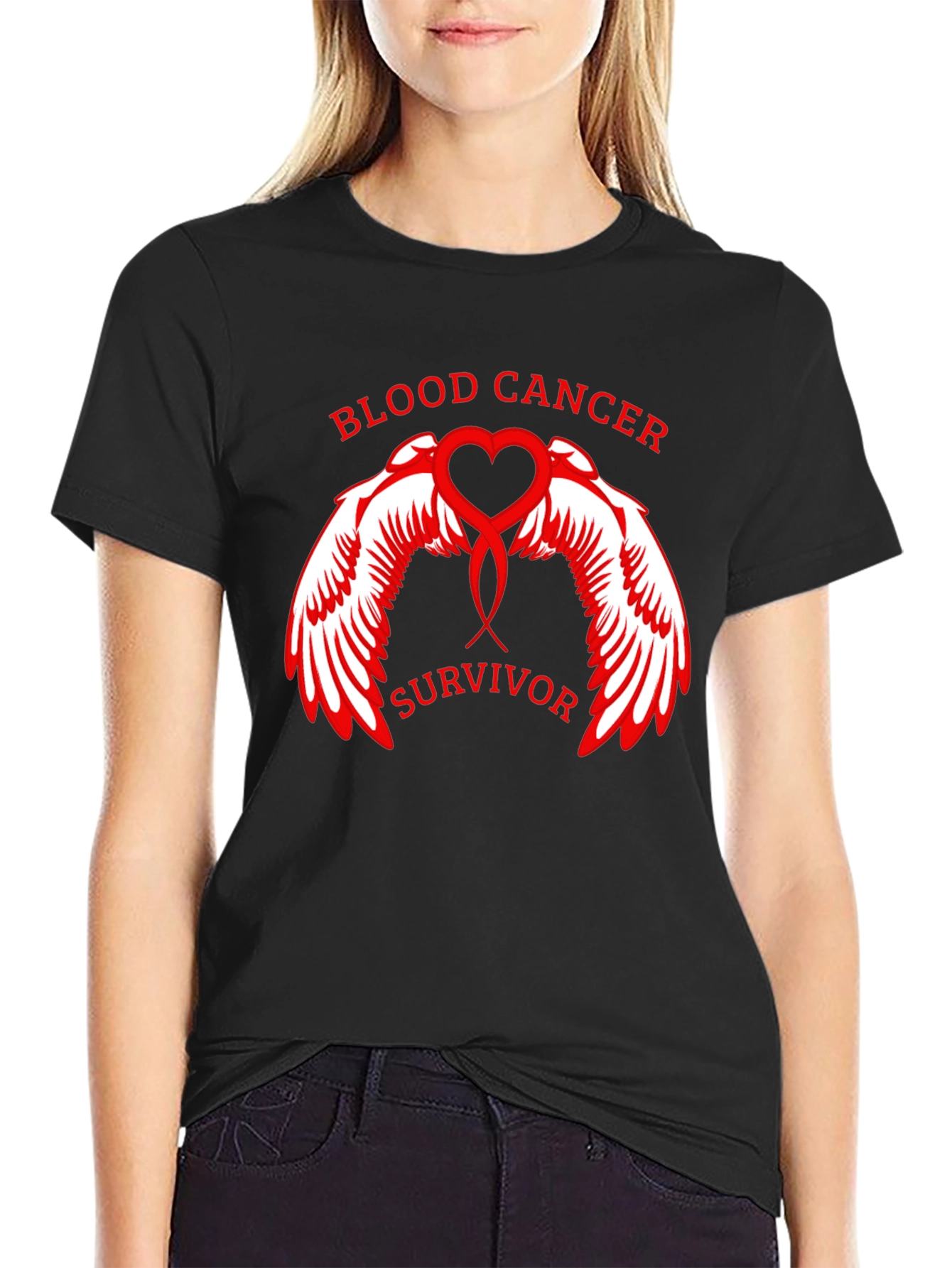 Blood Cancer Survivor Black T-Shirt