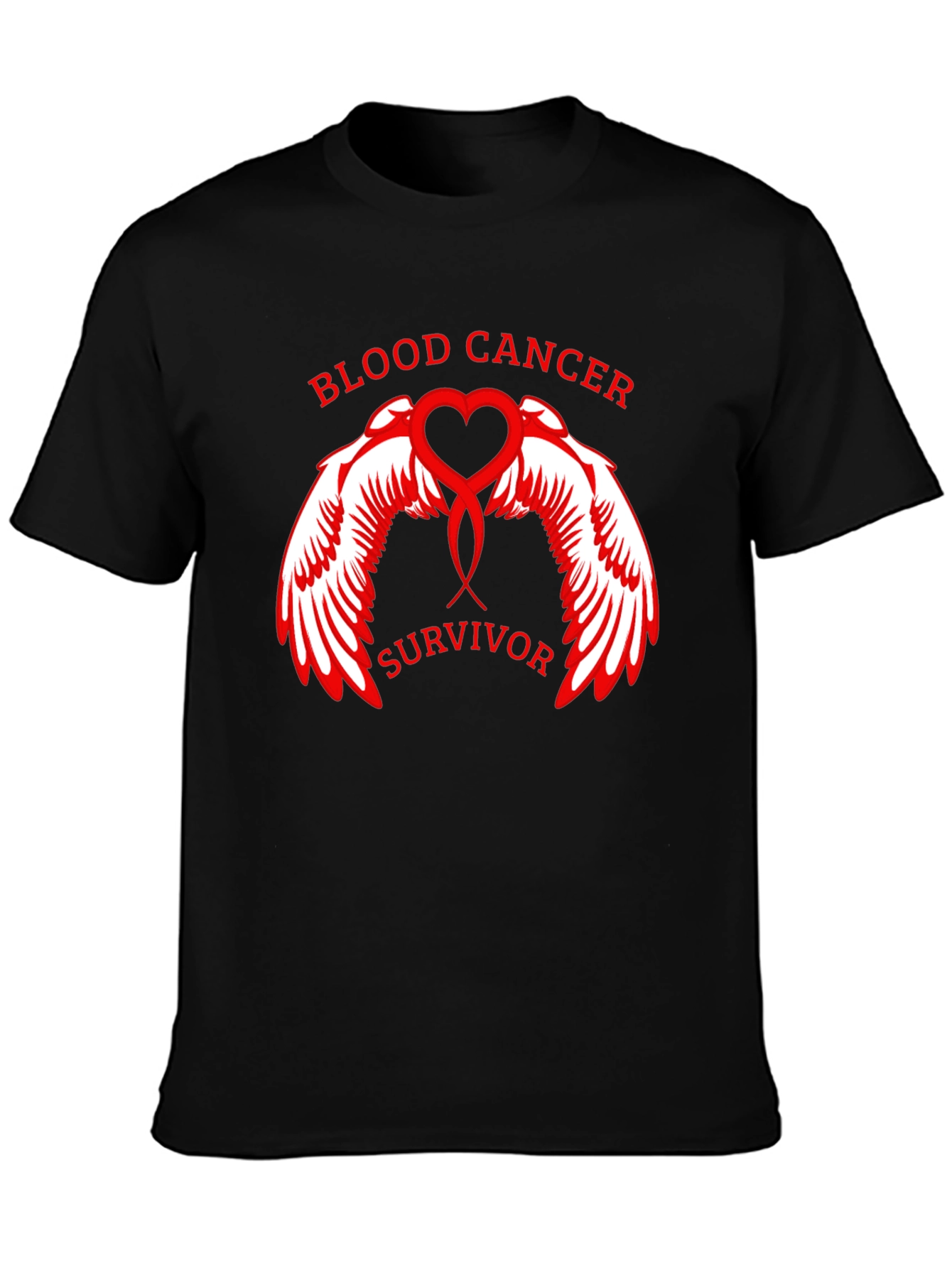 Blood Cancer Survivor Black T-Shirt