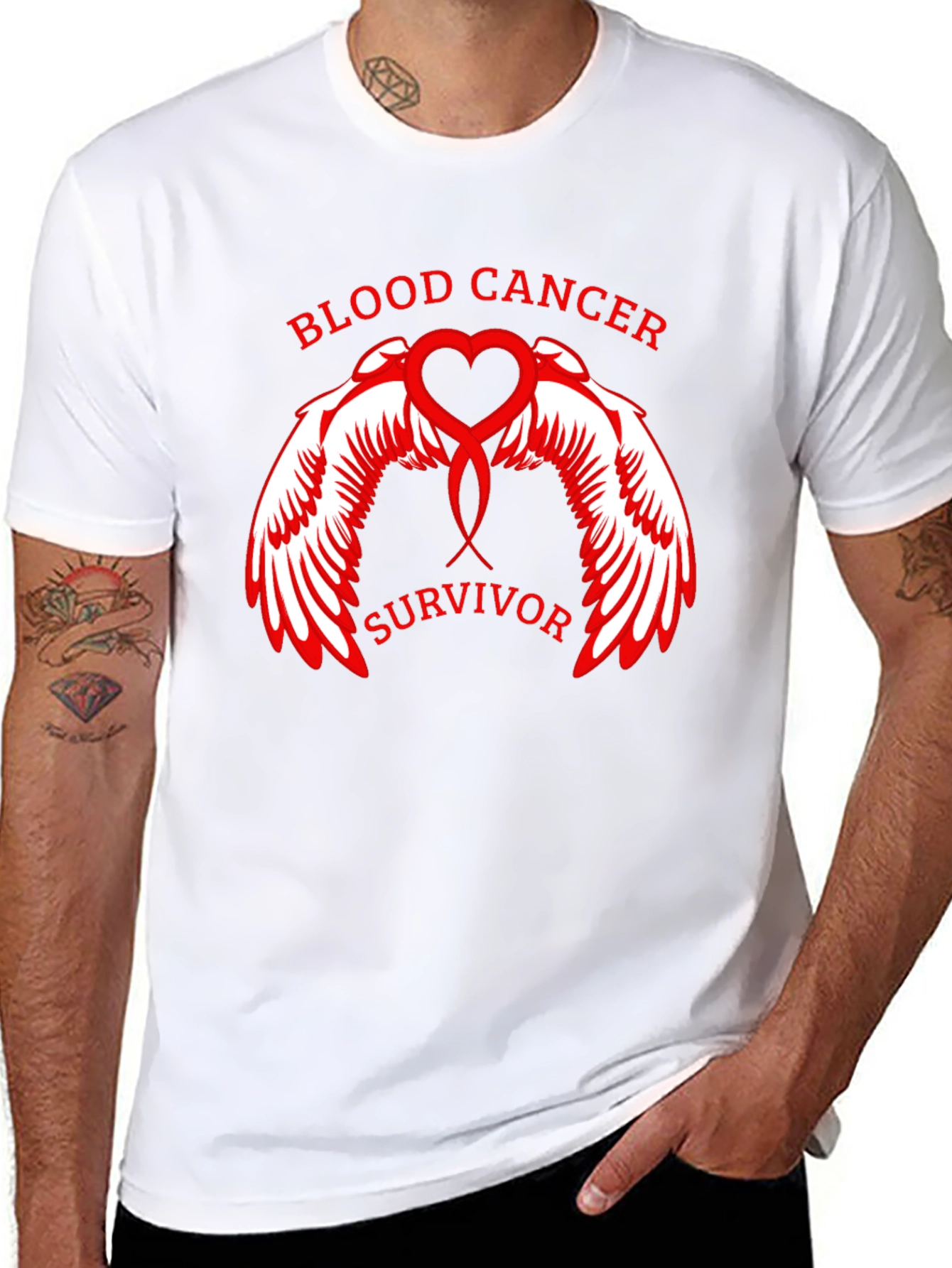 Blood Cancer Survivor Black T-Shirt