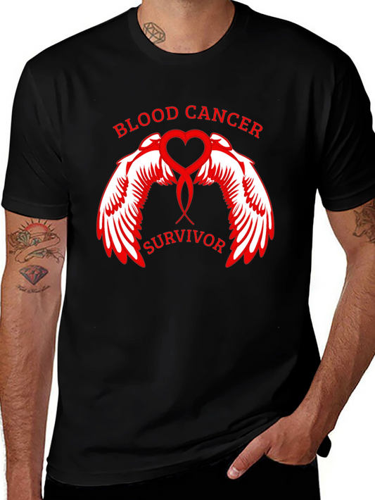 Blood Cancer Survivor Black T-Shirt