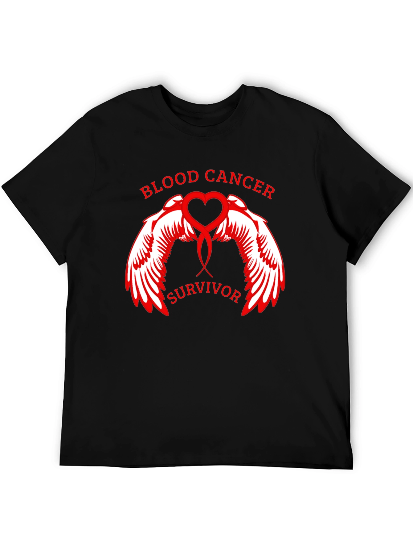 Blood Cancer Survivor Black T-Shirt