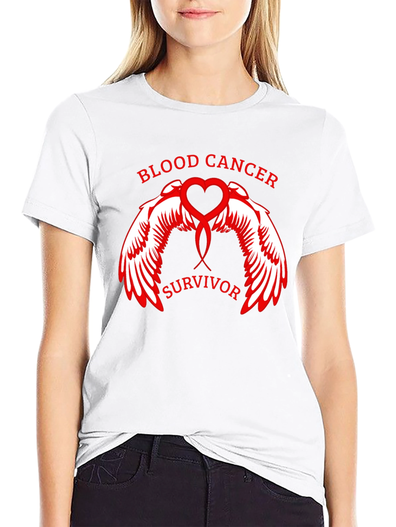Blood Cancer Survivor Black T-Shirt