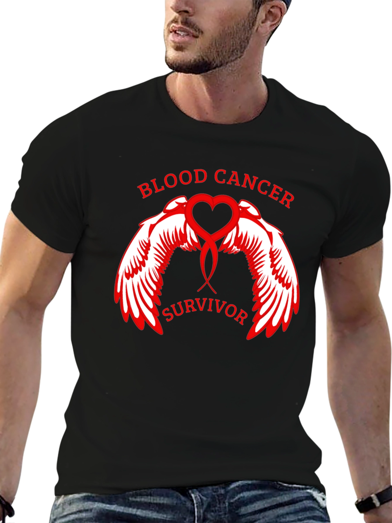 Blood Cancer Survivor Black T-Shirt