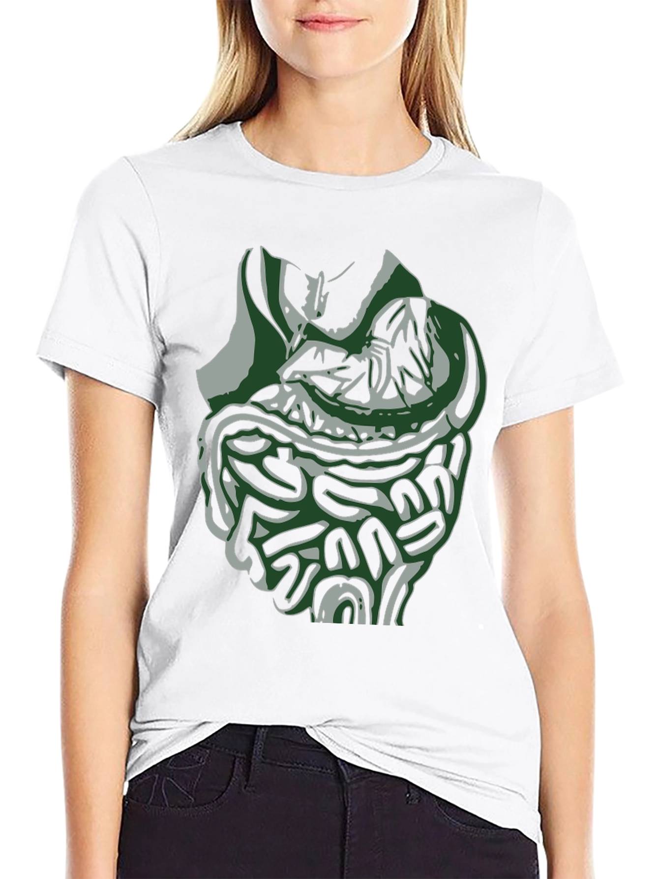 Abstract Graphic Tee - Modern Art Shirt
