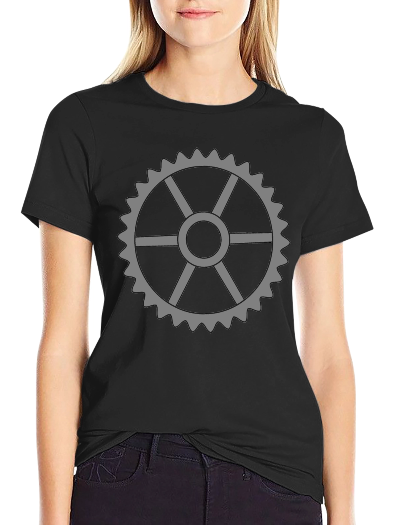 Gear Graphic Tee - Steampunk Style T-Shirt