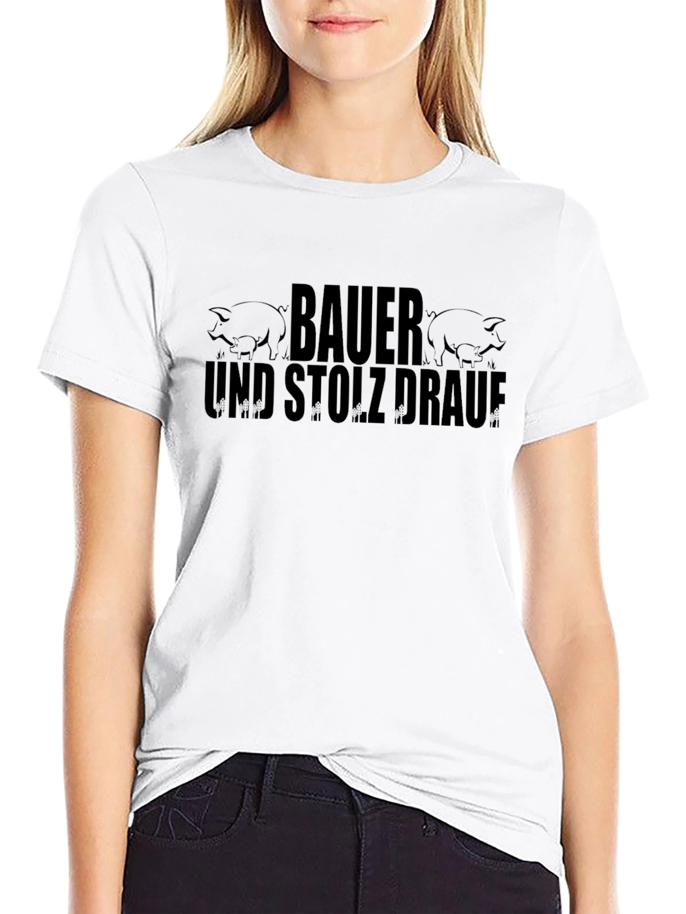 Bauer und Stolz Drauf T-Shirt