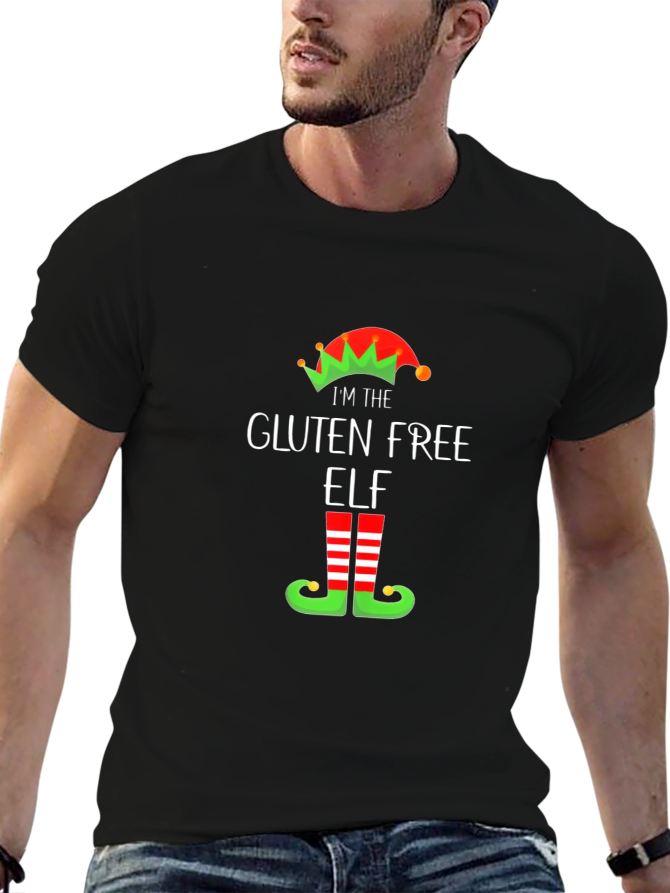 Im the Gluten Free Elf Christmas T-Shirt