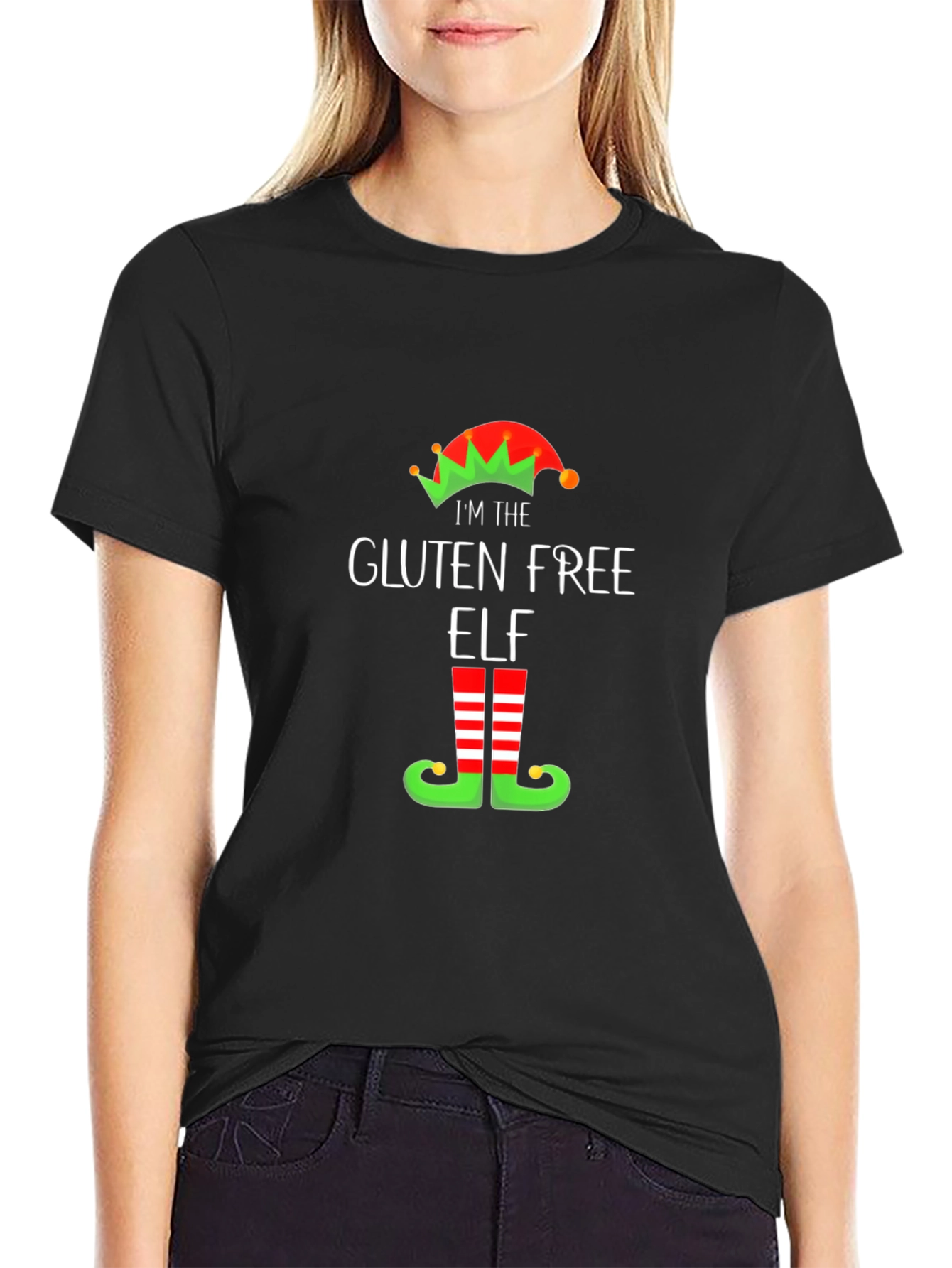 Im the Gluten Free Elf Christmas T-Shirt