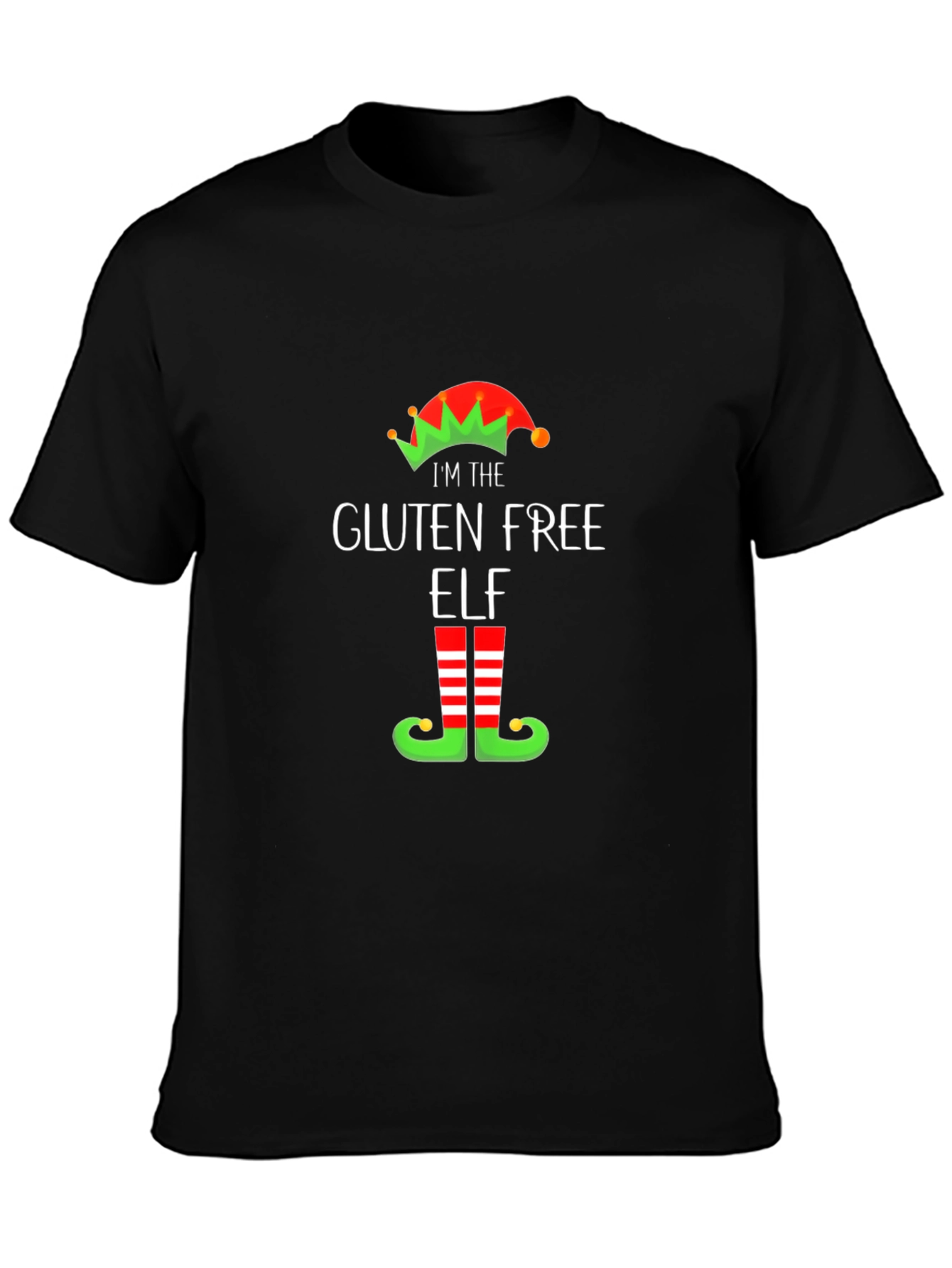 Im the Gluten Free Elf Christmas T-Shirt