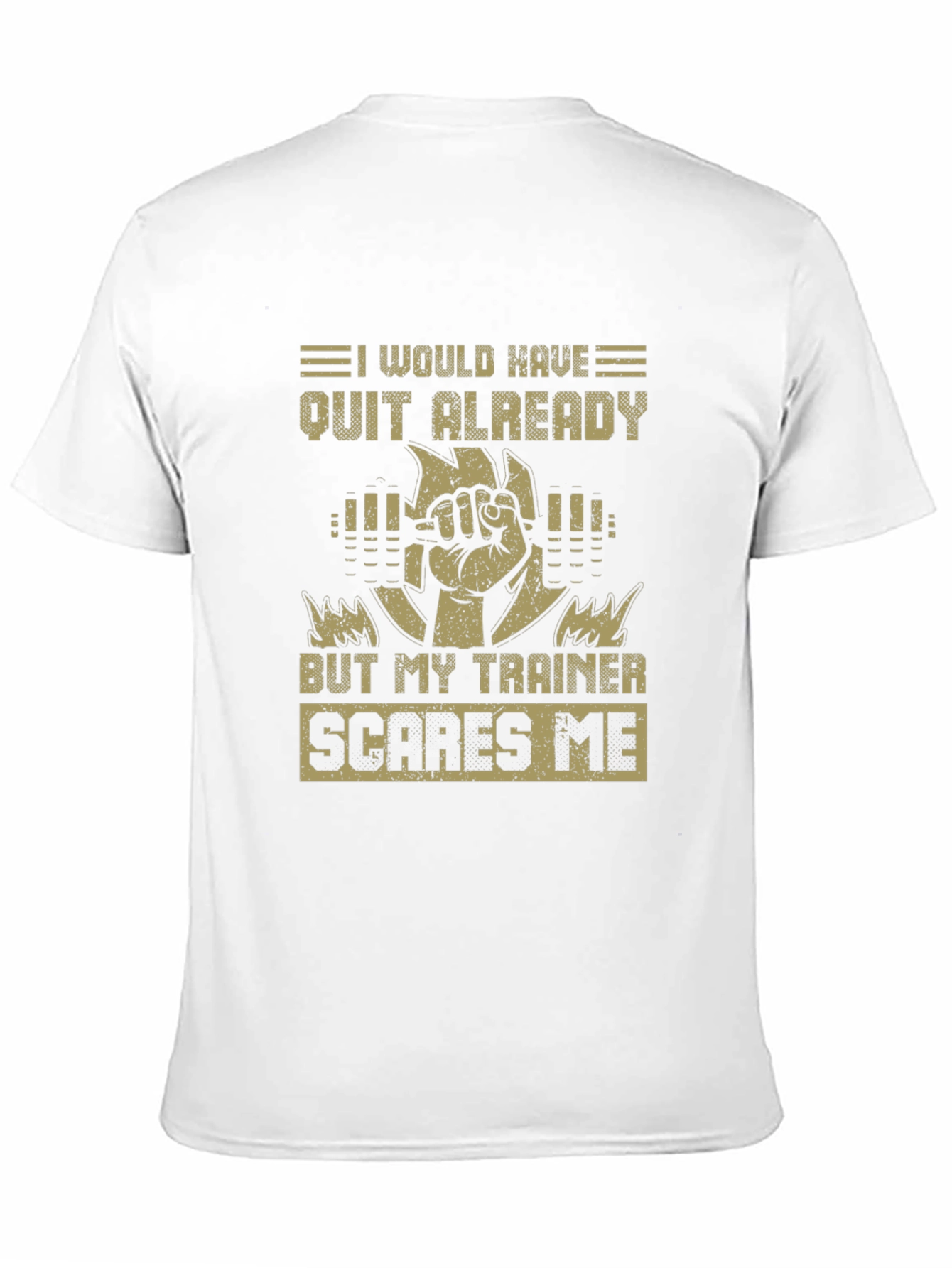 Funny Trainer T-Shirt - Gym Workout Motivation Tee
