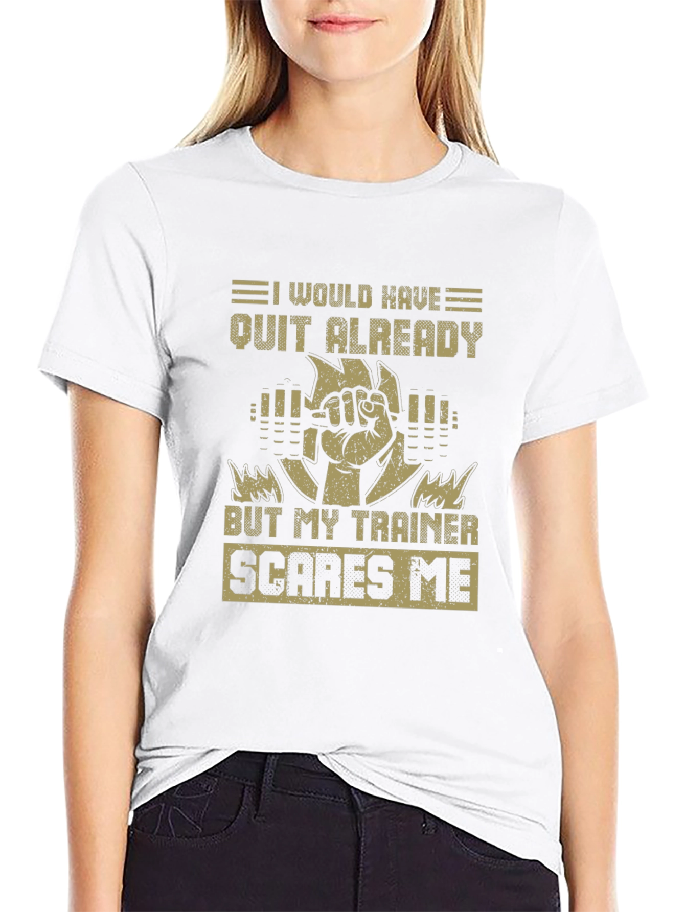 Funny Trainer T-Shirt - Gym Workout Motivation Tee