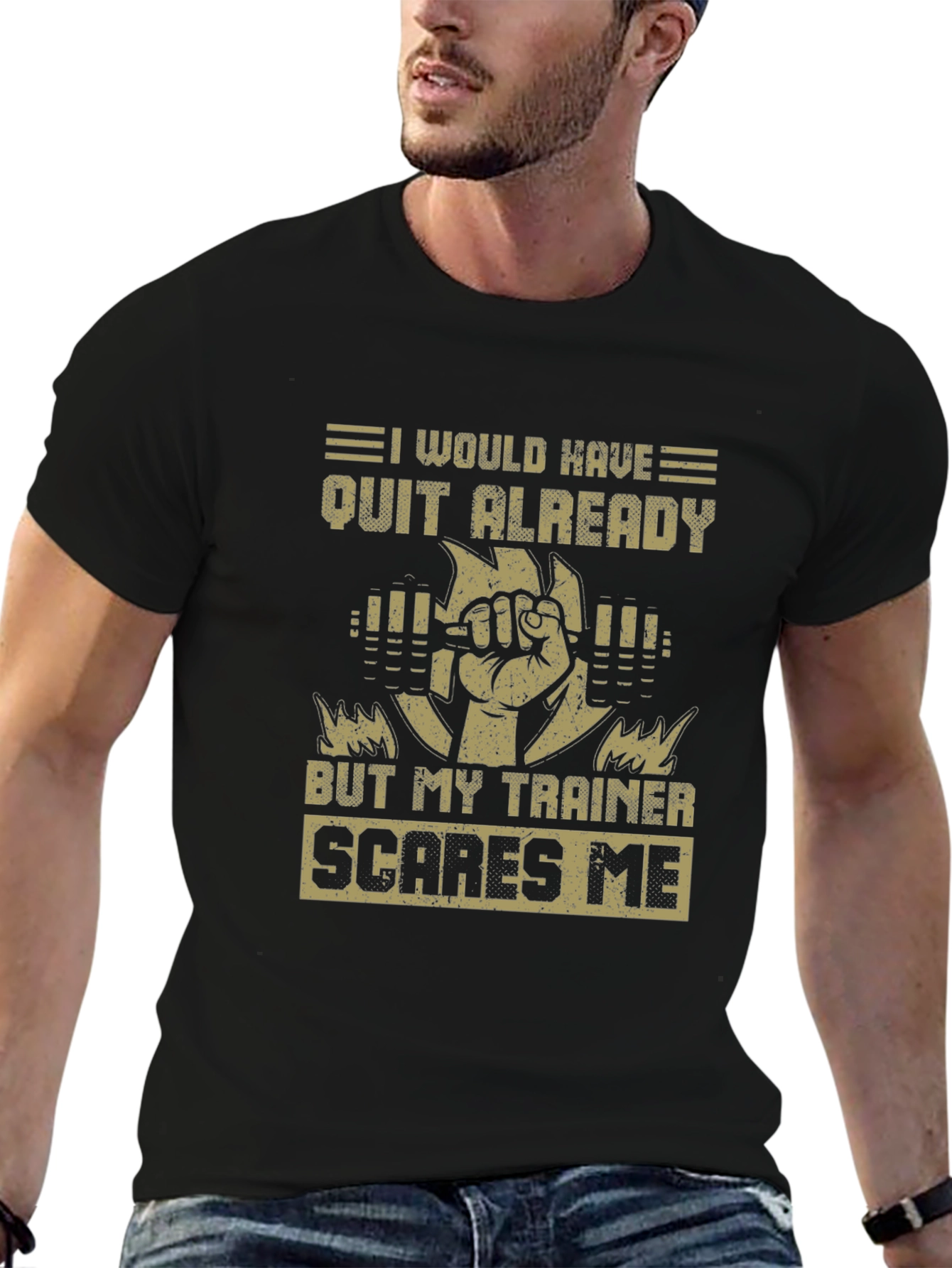 Funny Trainer T-Shirt - Gym Workout Motivation Tee