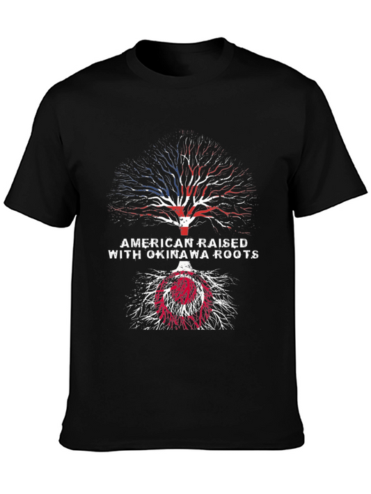 American Raised with Okinawa Roots T-Shirt